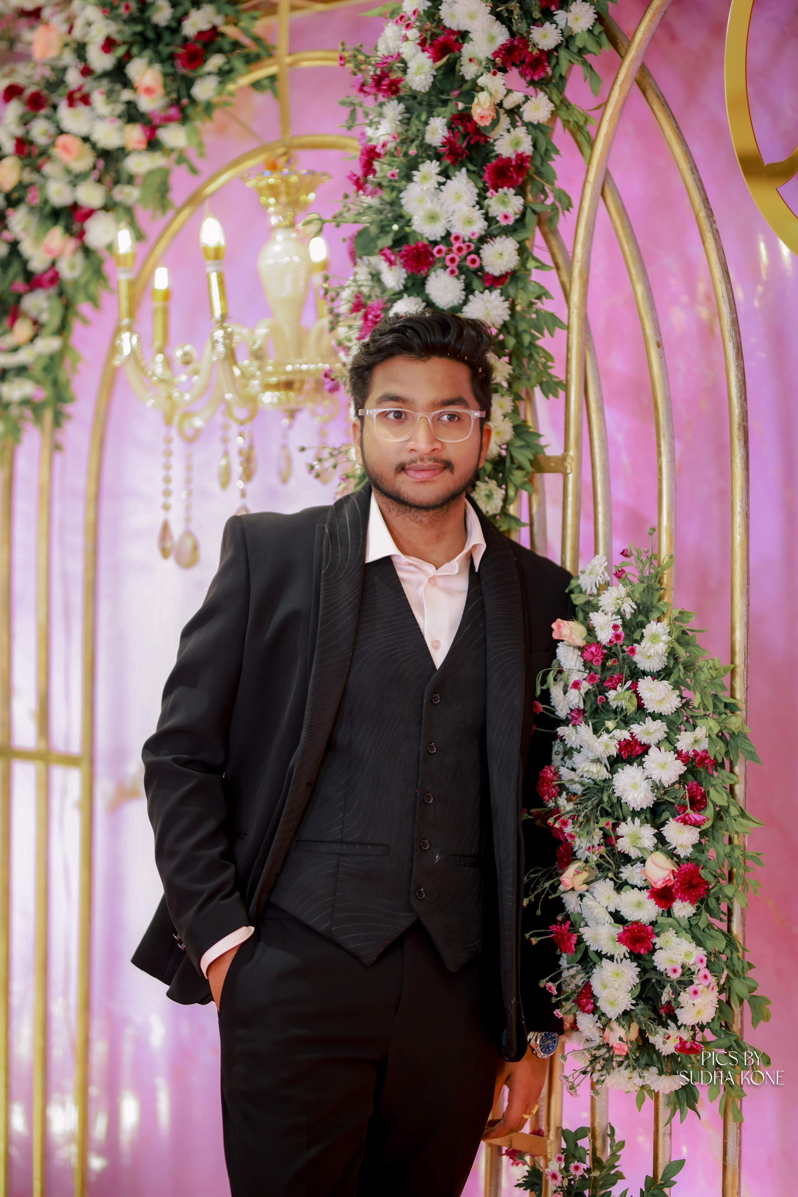 ARAVIND & ANANYA RECEPTION. PIC BY SUDHAKONE