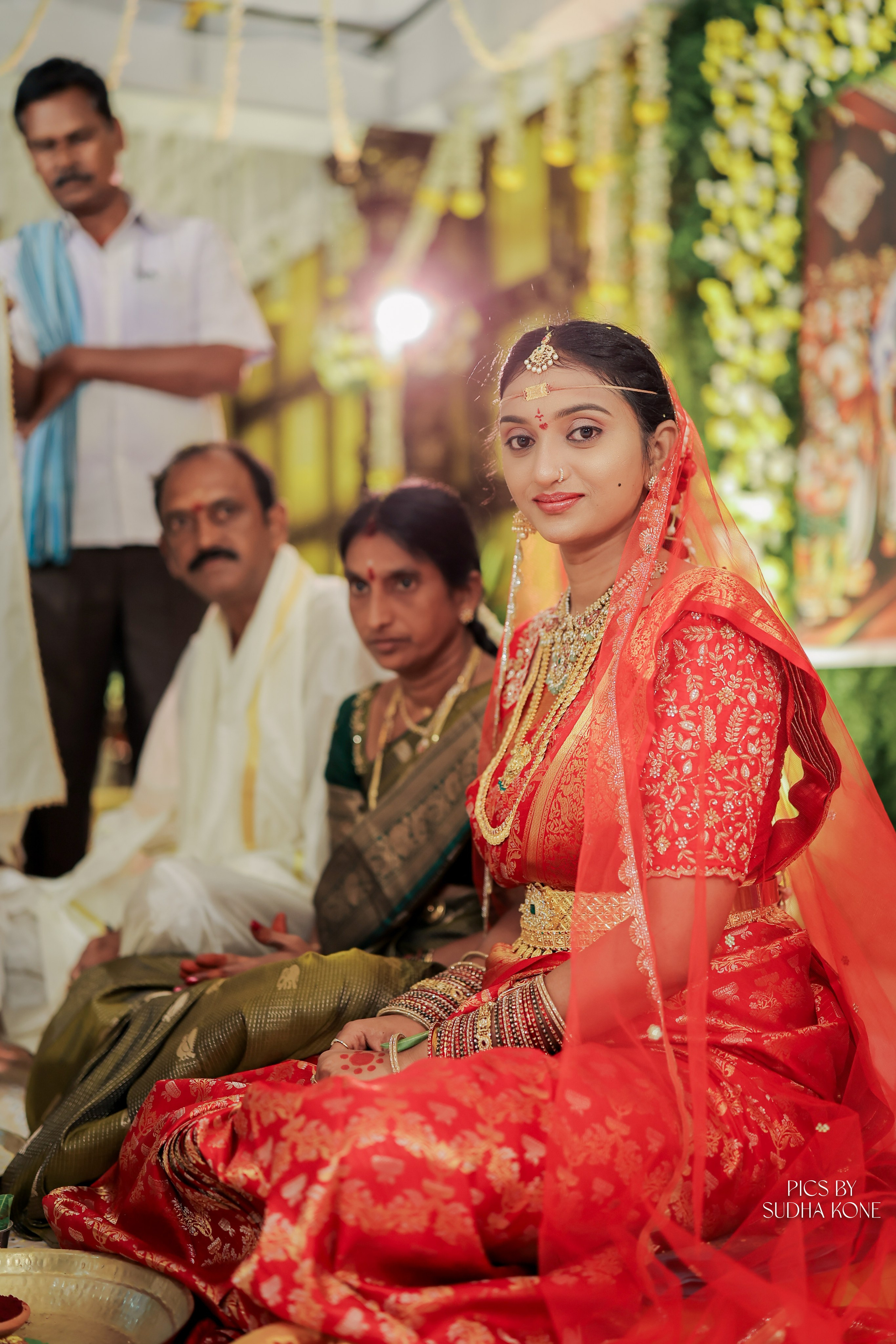 PRAVALIKA-VINEETH. PIC BY SUDHAKONE