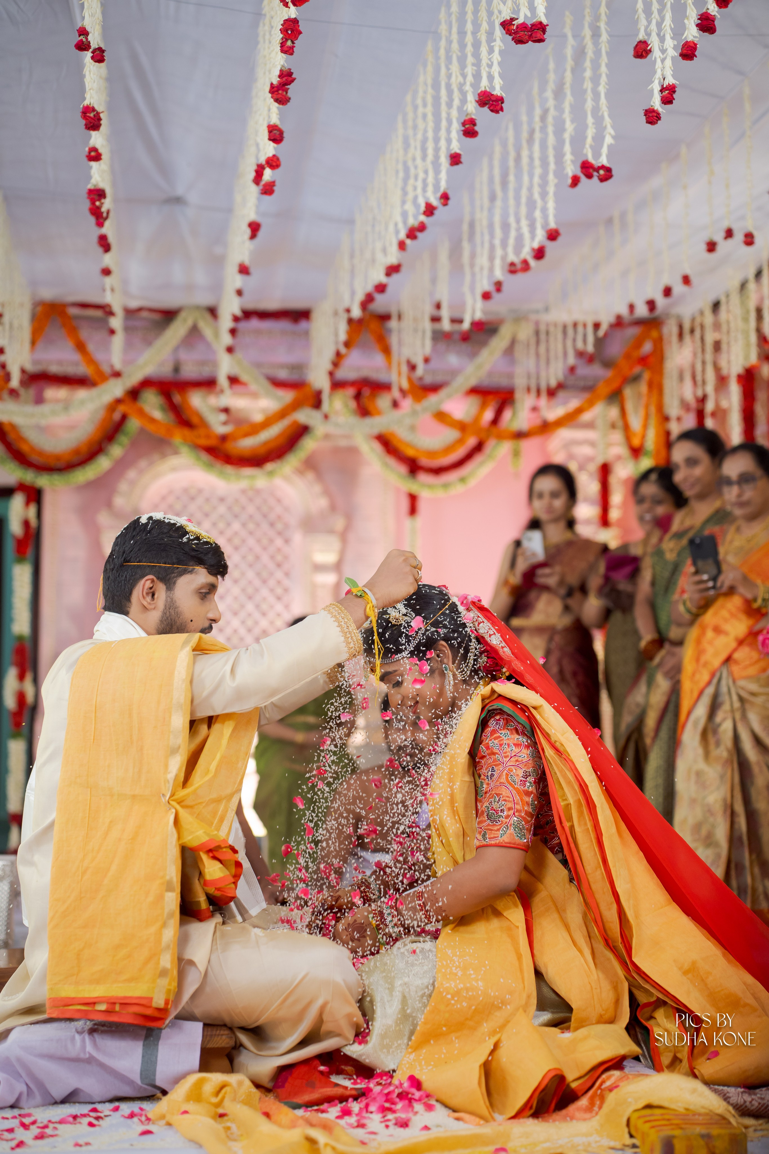 LASYA — NANDU WEDDING PICS. PIC BY SUDHAKONE
