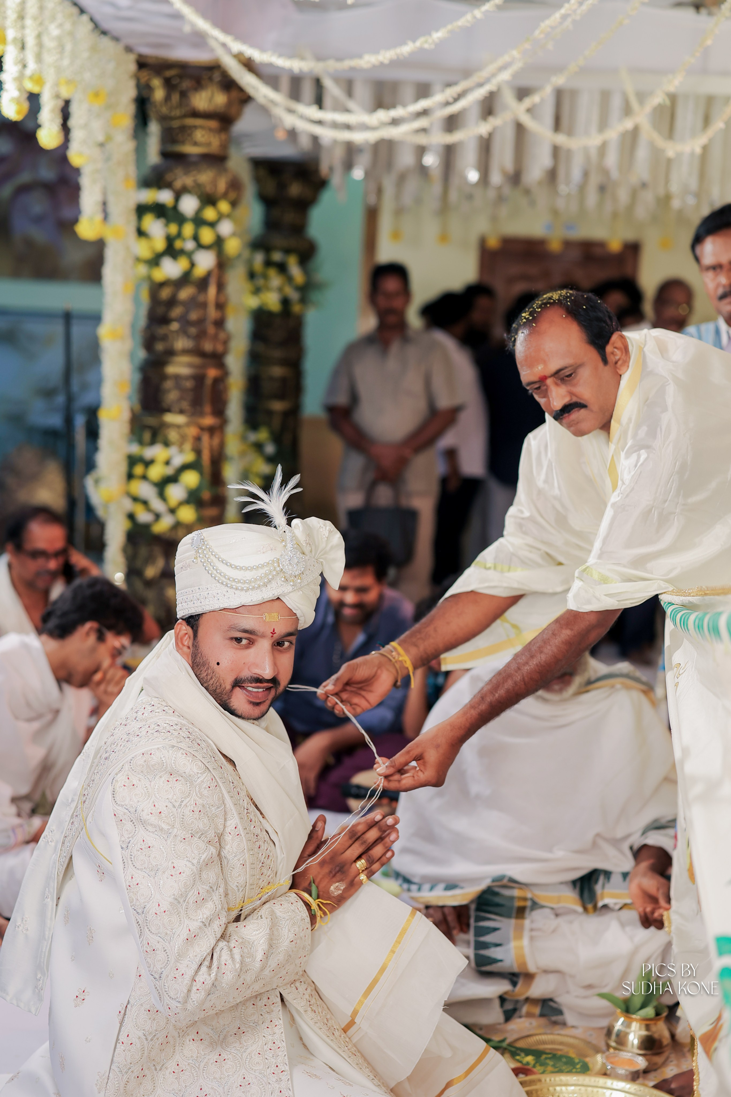 PRAVALIKA-VINEETH. PIC BY SUDHAKONE