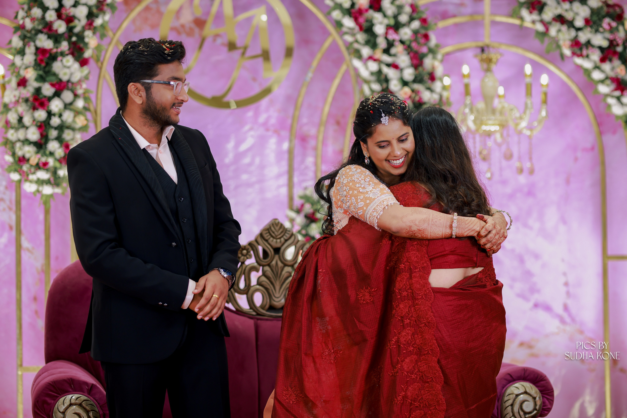 ARAVIND & ANANYA RECEPTION. PIC BY SUDHAKONE