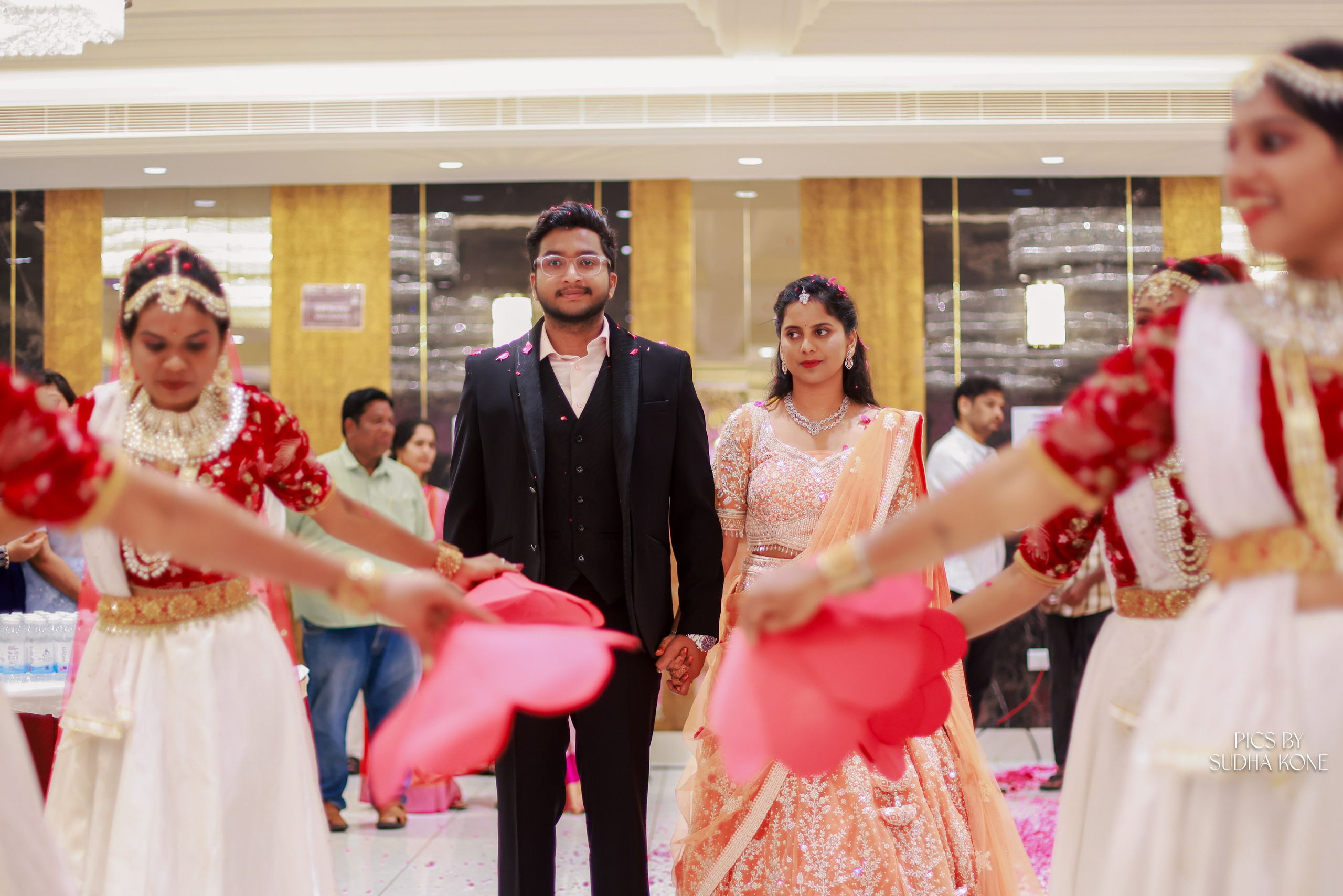 ARAVIND & ANANYA RECEPTION. PIC BY SUDHAKONE