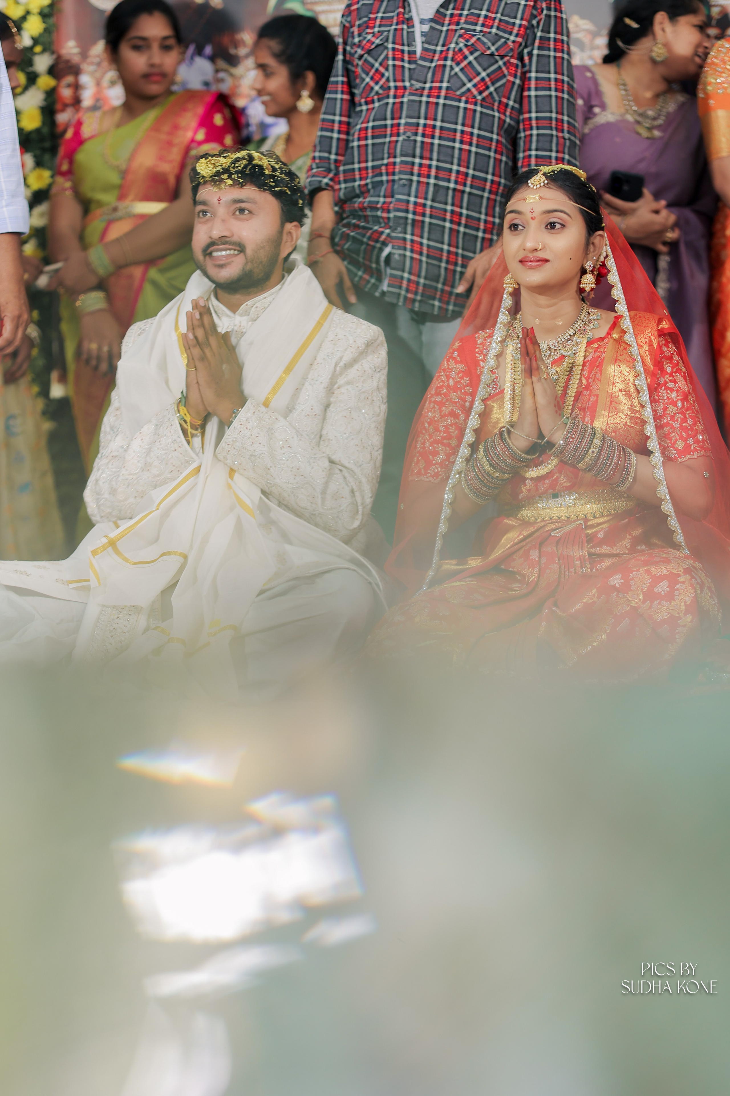 PRAVALIKA-VINEETH. PIC BY SUDHAKONE