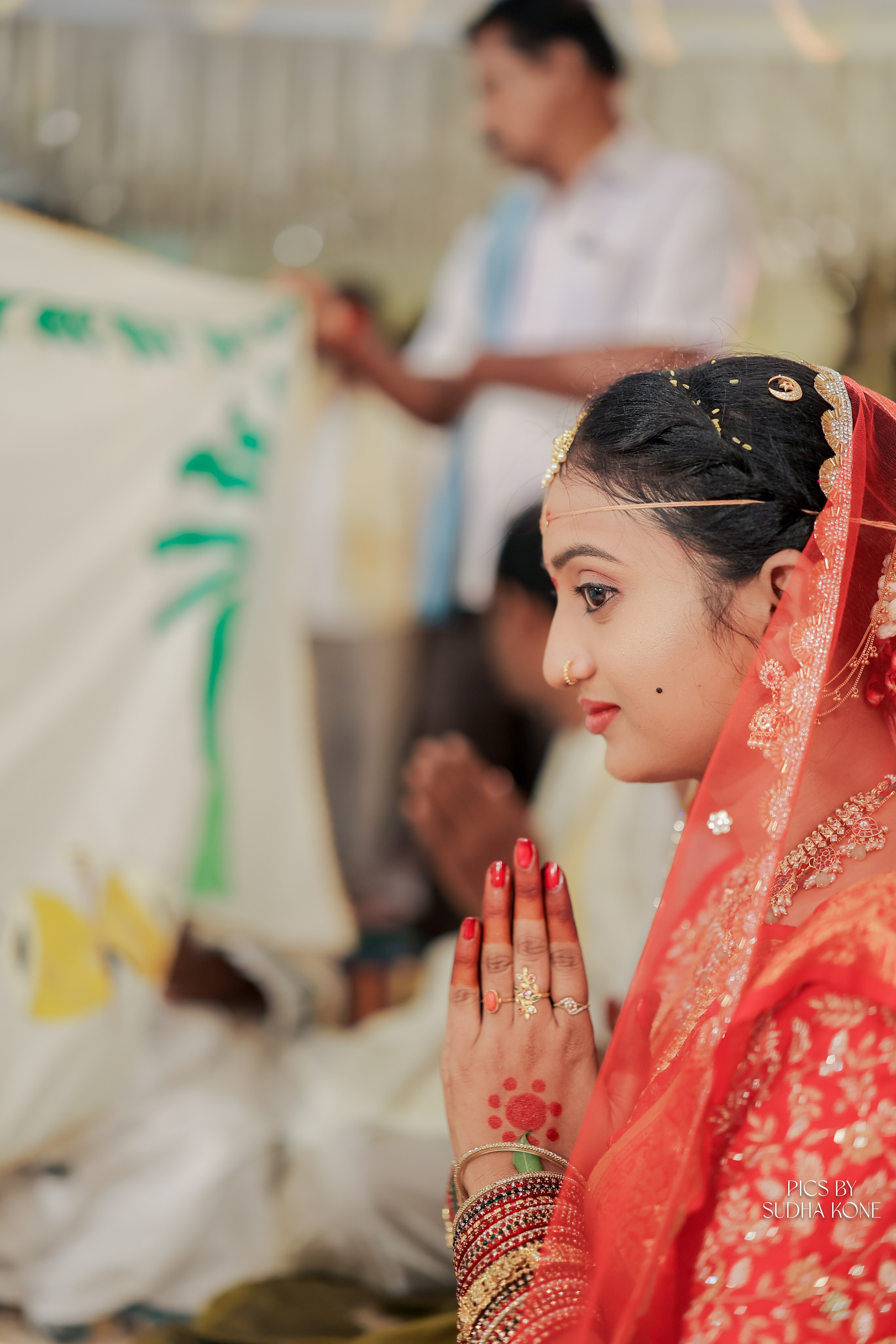 PRAVALIKA-VINEETH. PIC BY SUDHAKONE