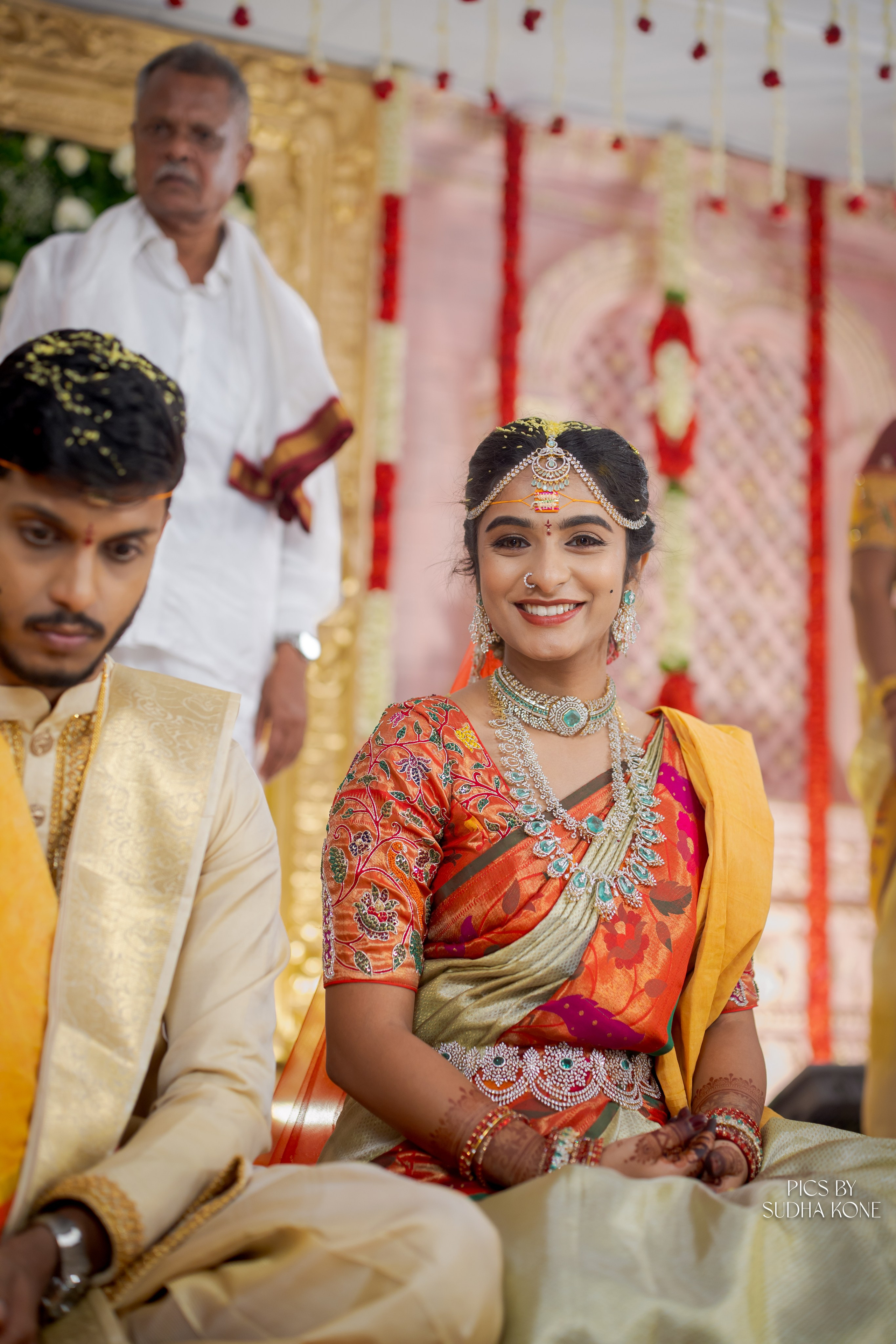 LASYA — NANDU WEDDING PICS. PIC BY SUDHAKONE