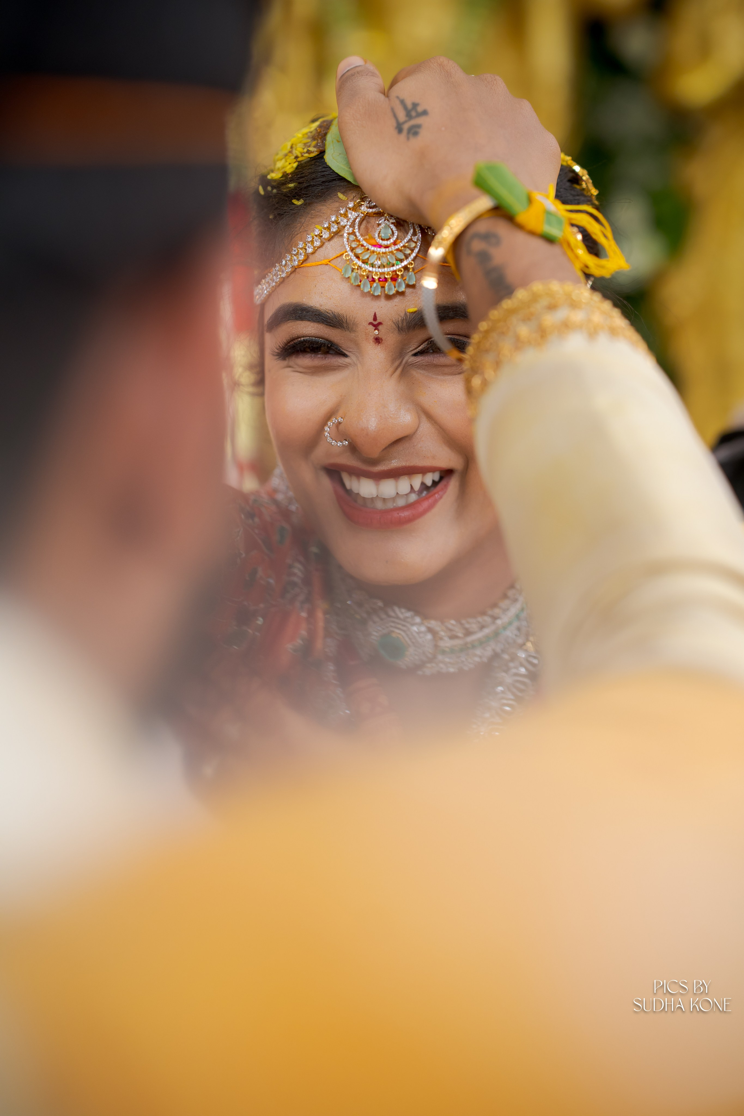 LASYA — NANDU WEDDING PICS. PIC BY SUDHAKONE