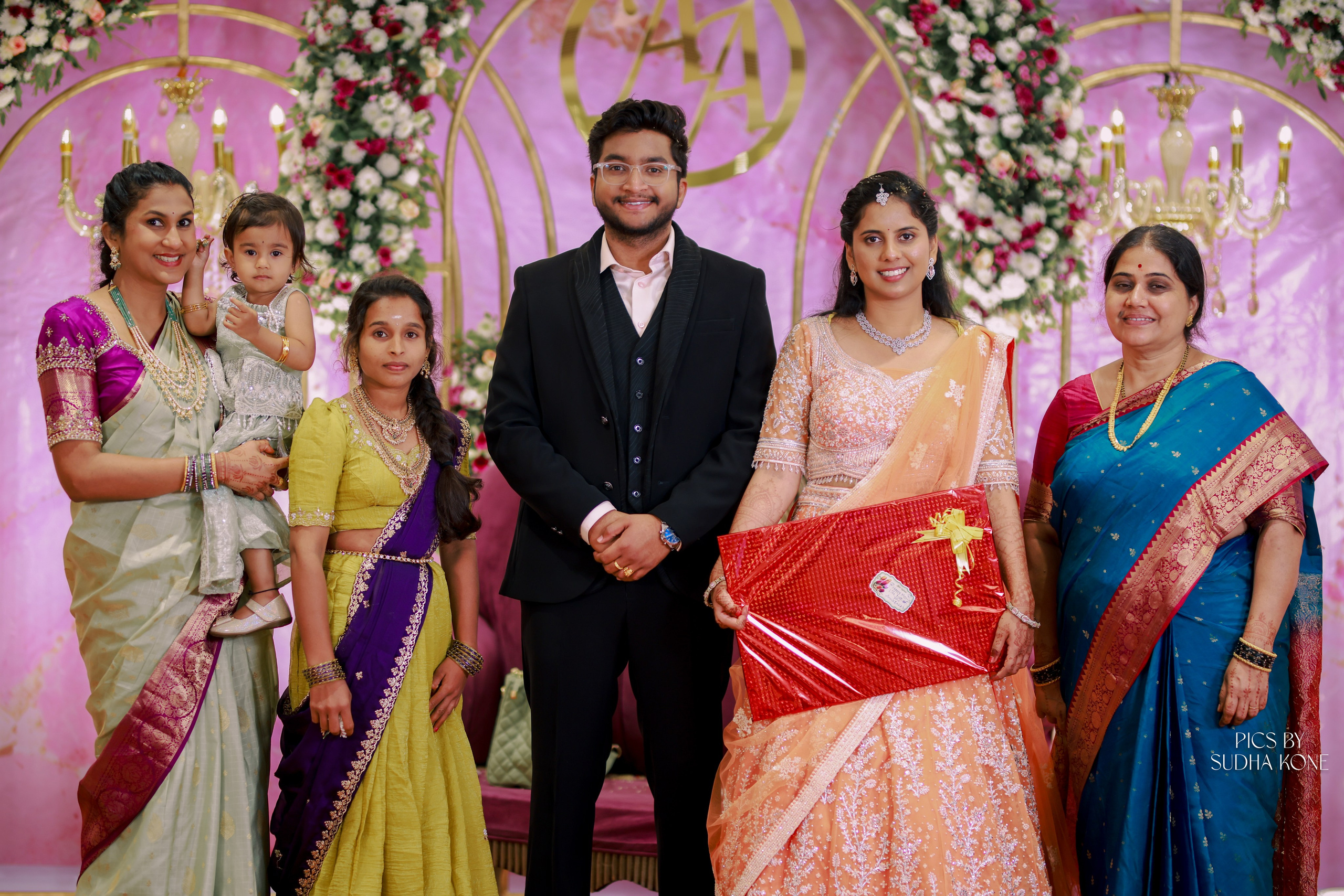 ARAVIND & ANANYA RECEPTION. PIC BY SUDHAKONE