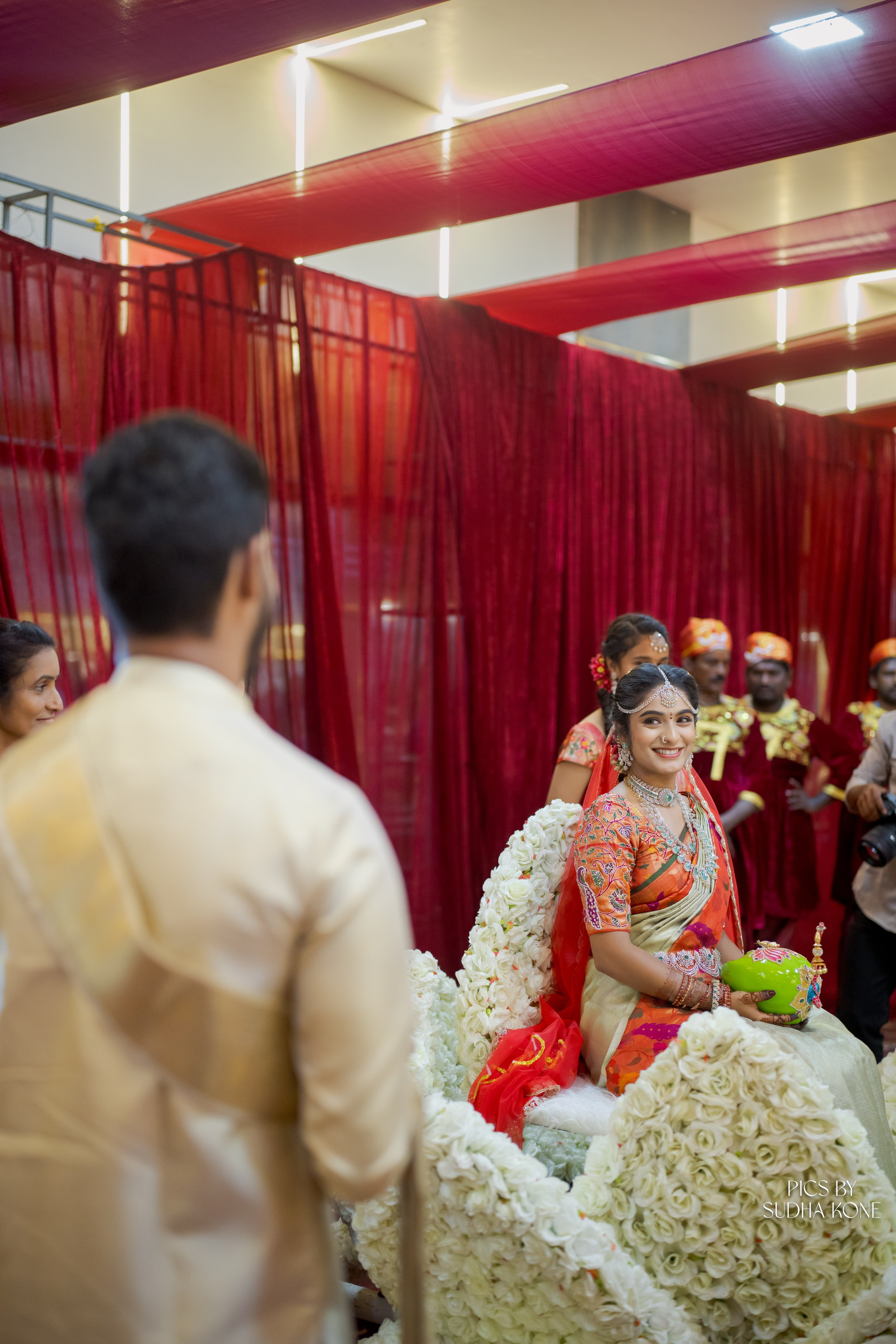 LASYA — NANDU WEDDING PICS. PIC BY SUDHAKONE