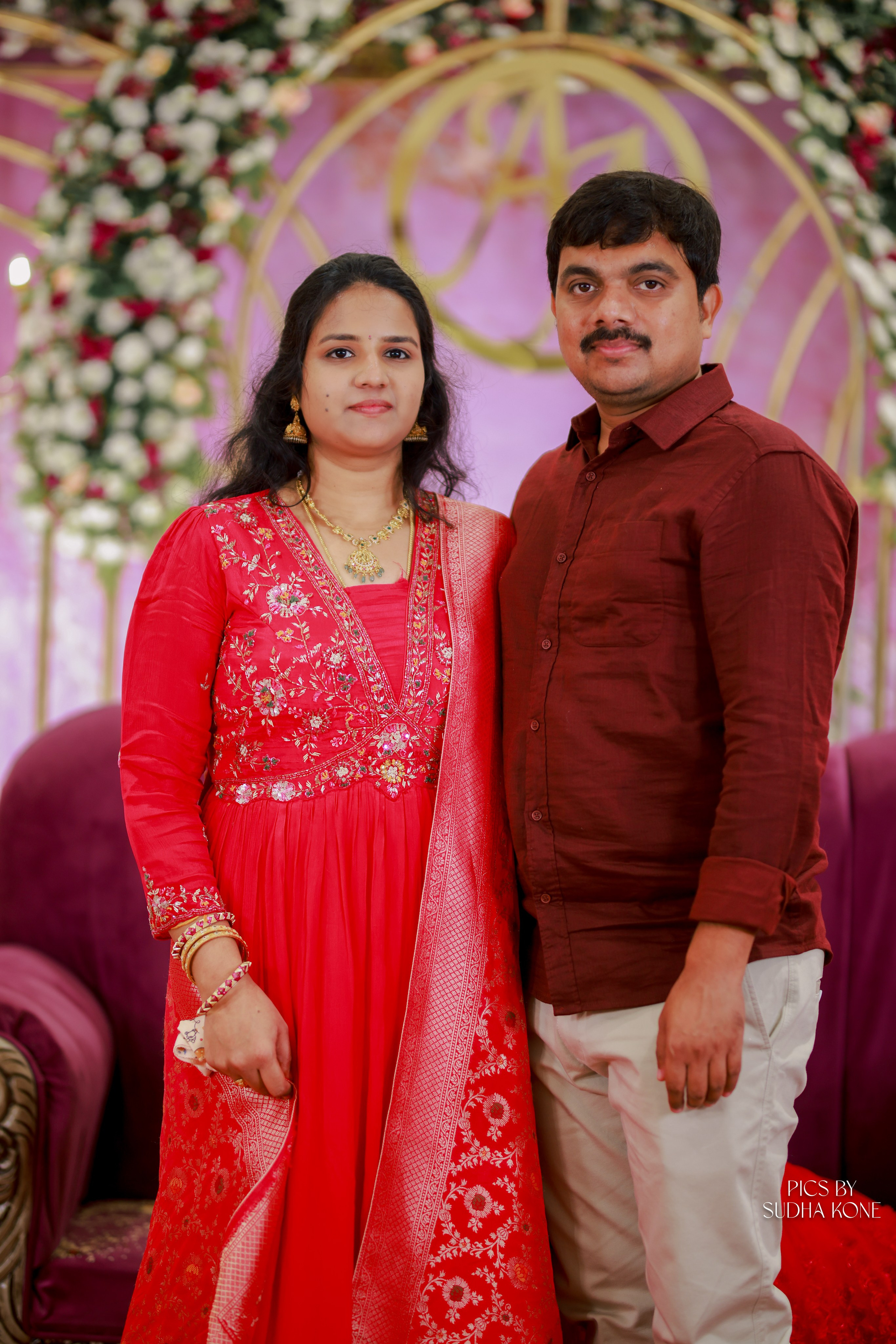 ARAVIND & ANANYA RECEPTION. PIC BY SUDHAKONE
