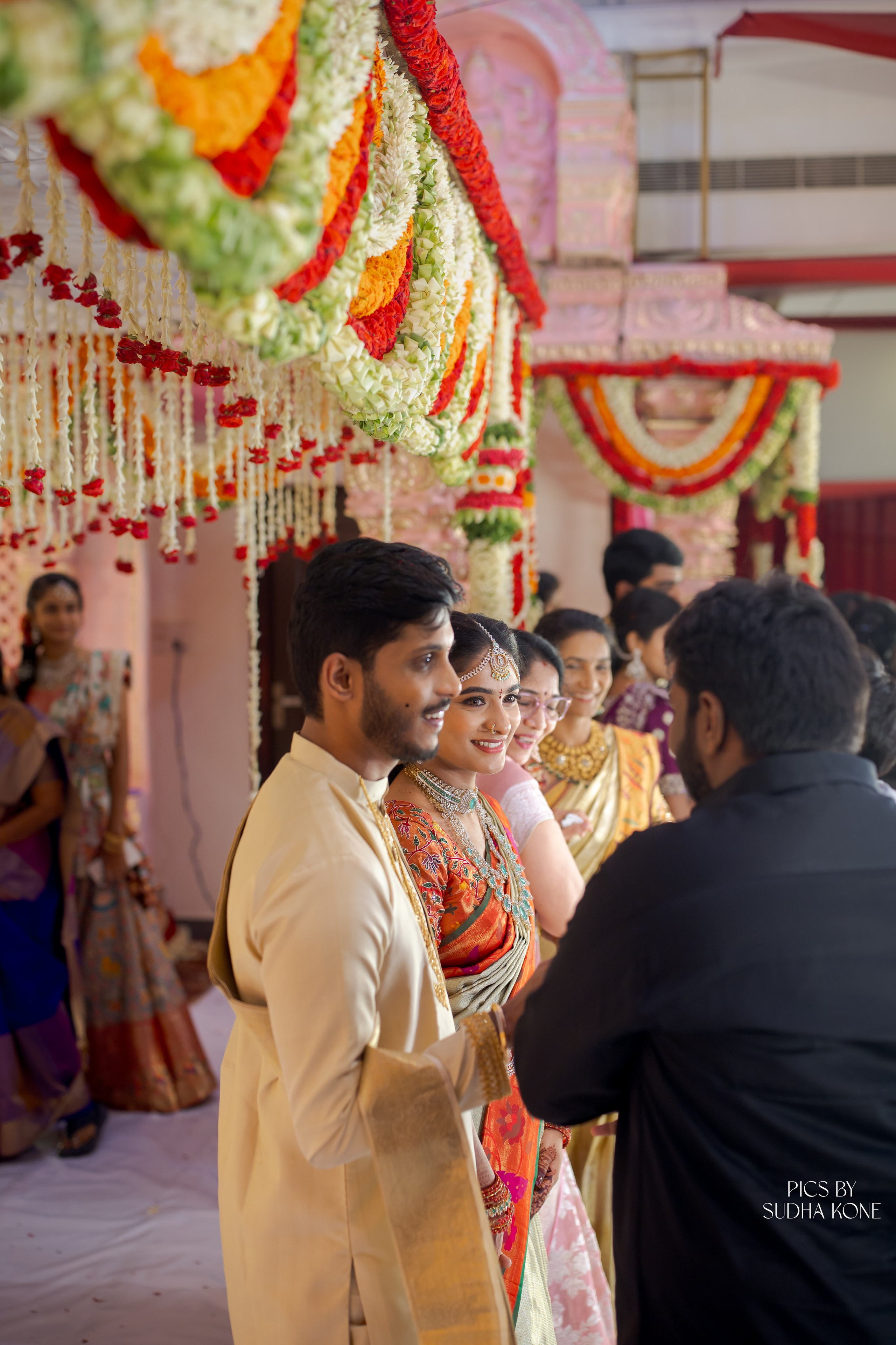 LASYA — NANDU WEDDING PICS. PIC BY SUDHAKONE