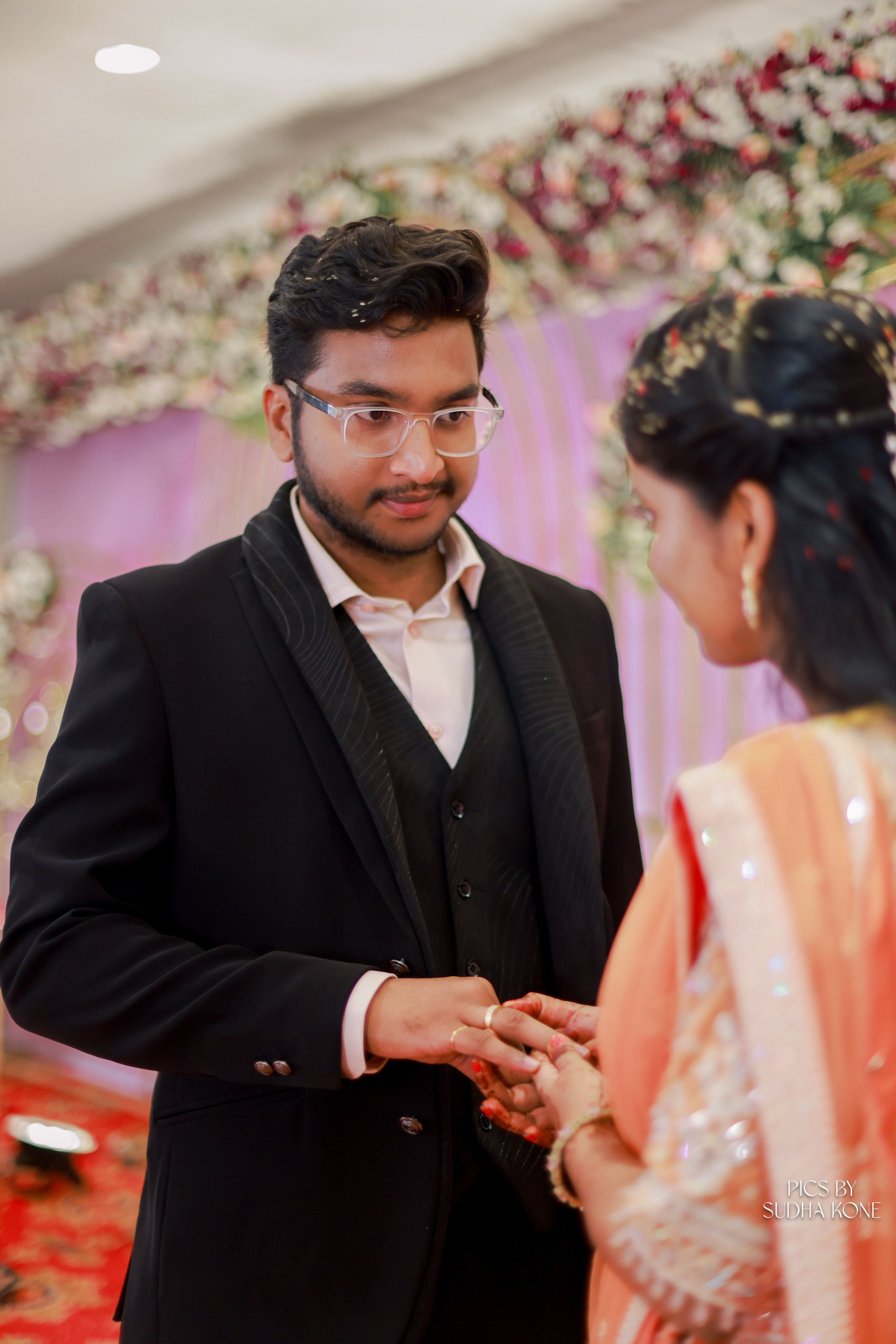 ARAVIND & ANANYA RECEPTION. PIC BY SUDHAKONE