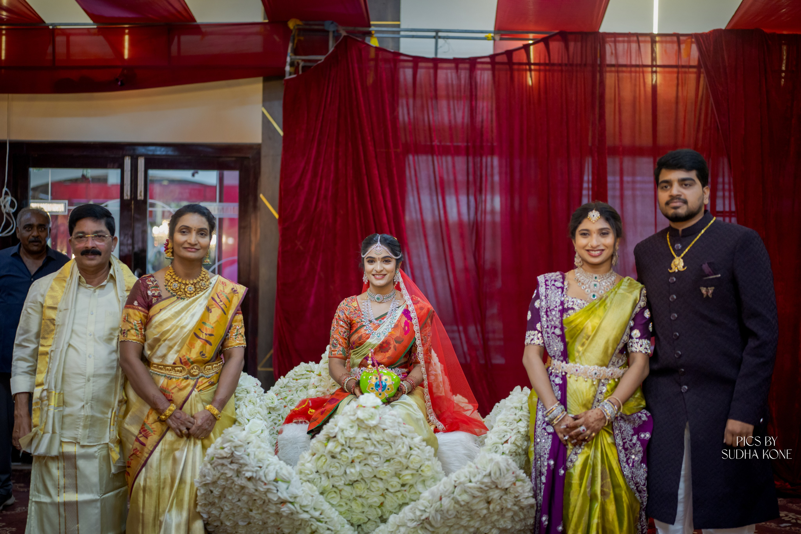 LASYA — NANDU WEDDING PICS. PIC BY SUDHAKONE