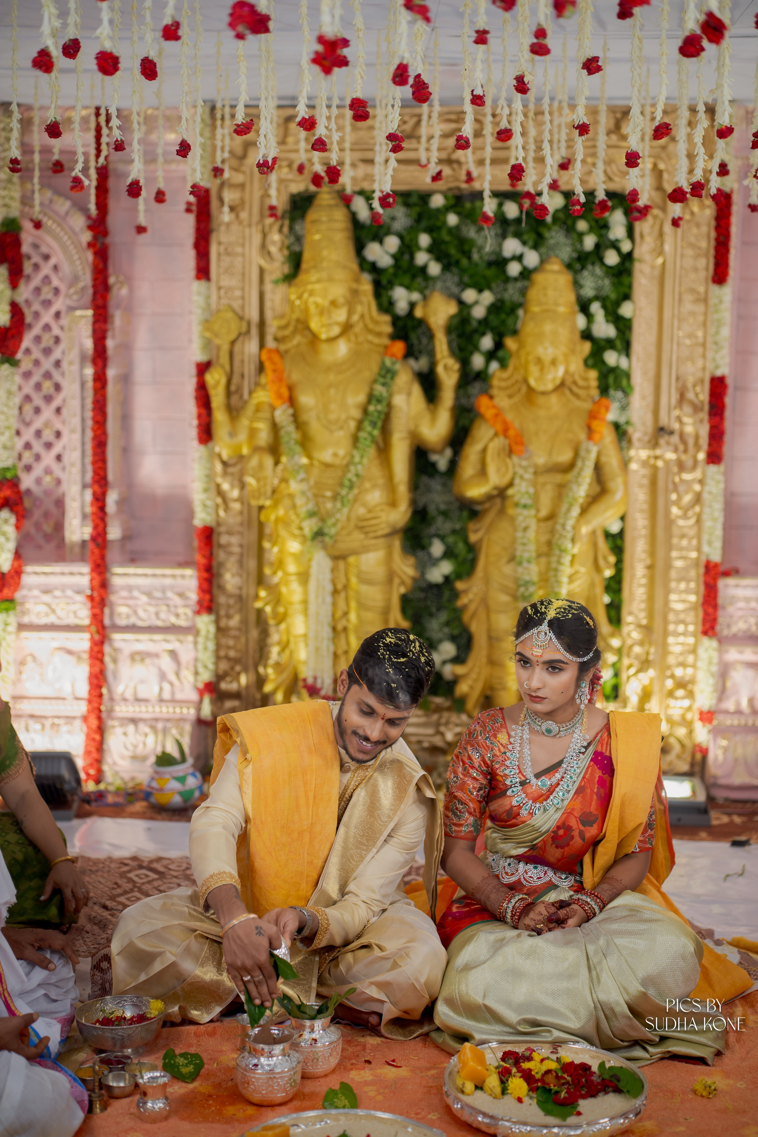 LASYA — NANDU WEDDING PICS. PIC BY SUDHAKONE