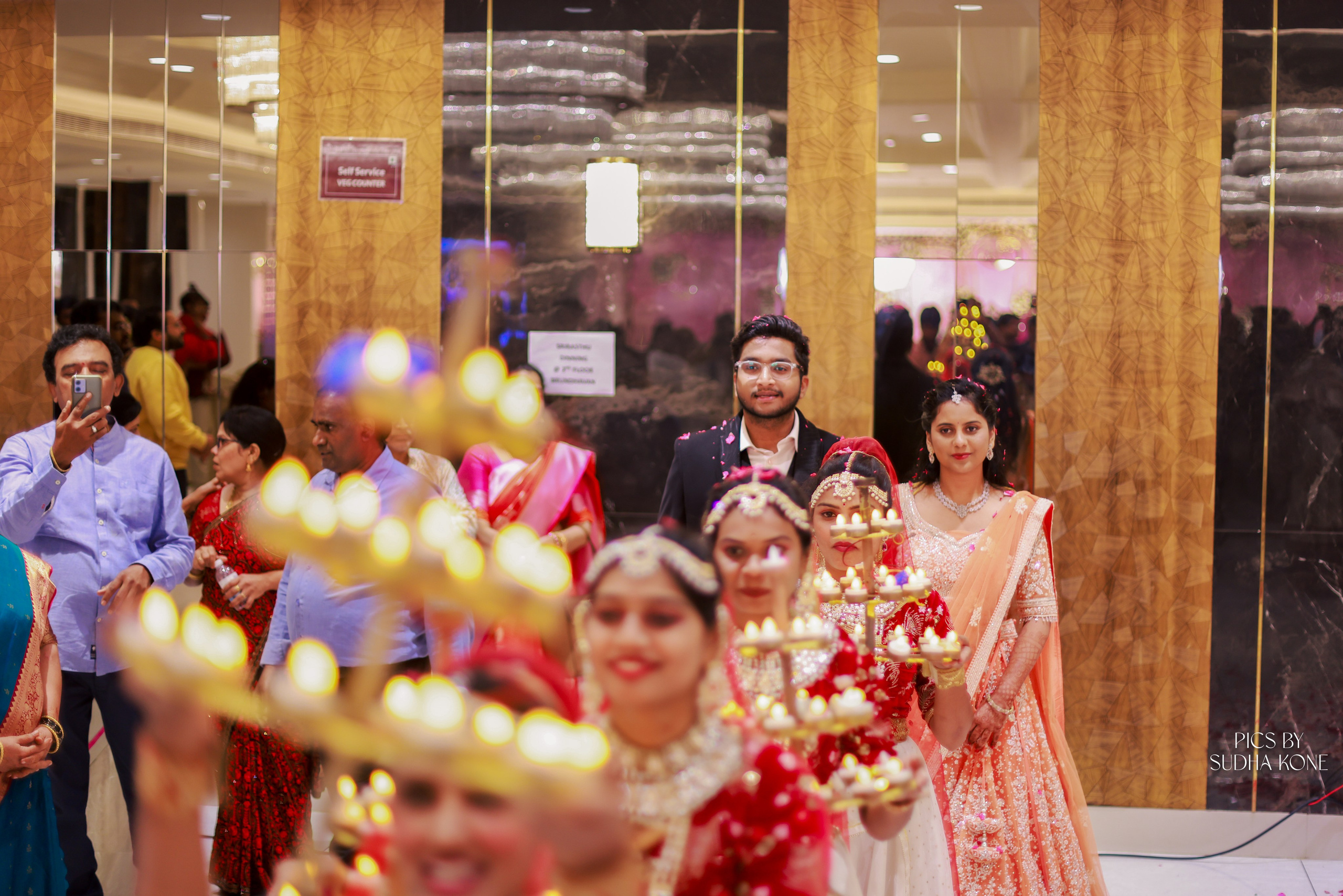 ARAVIND & ANANYA RECEPTION. PIC BY SUDHAKONE