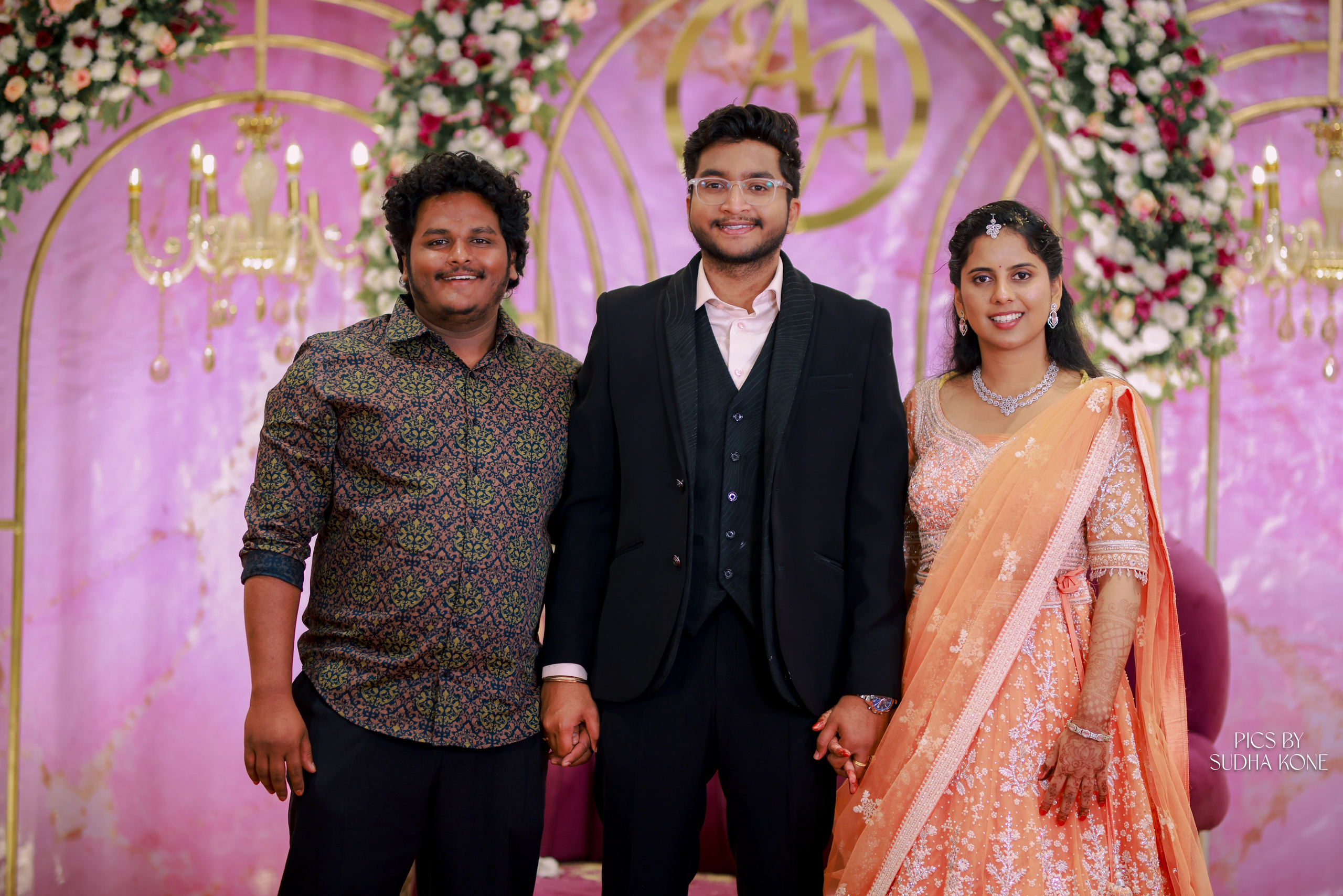 ARAVIND & ANANYA RECEPTION. PIC BY SUDHAKONE