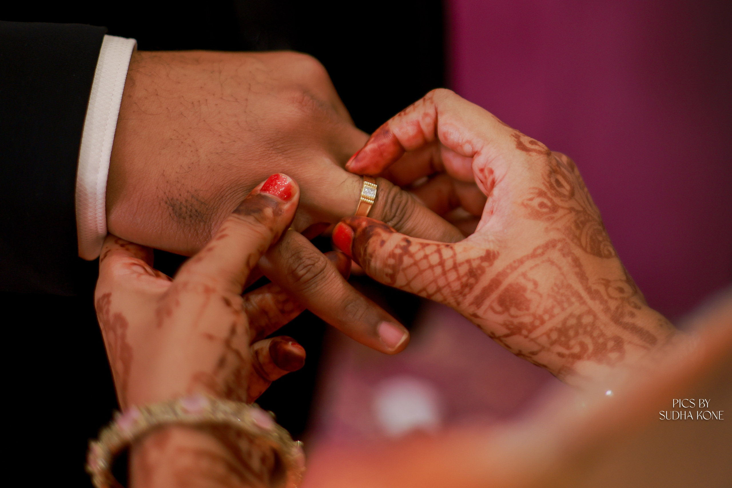 ARAVIND & ANANYA RECEPTION. PIC BY SUDHAKONE