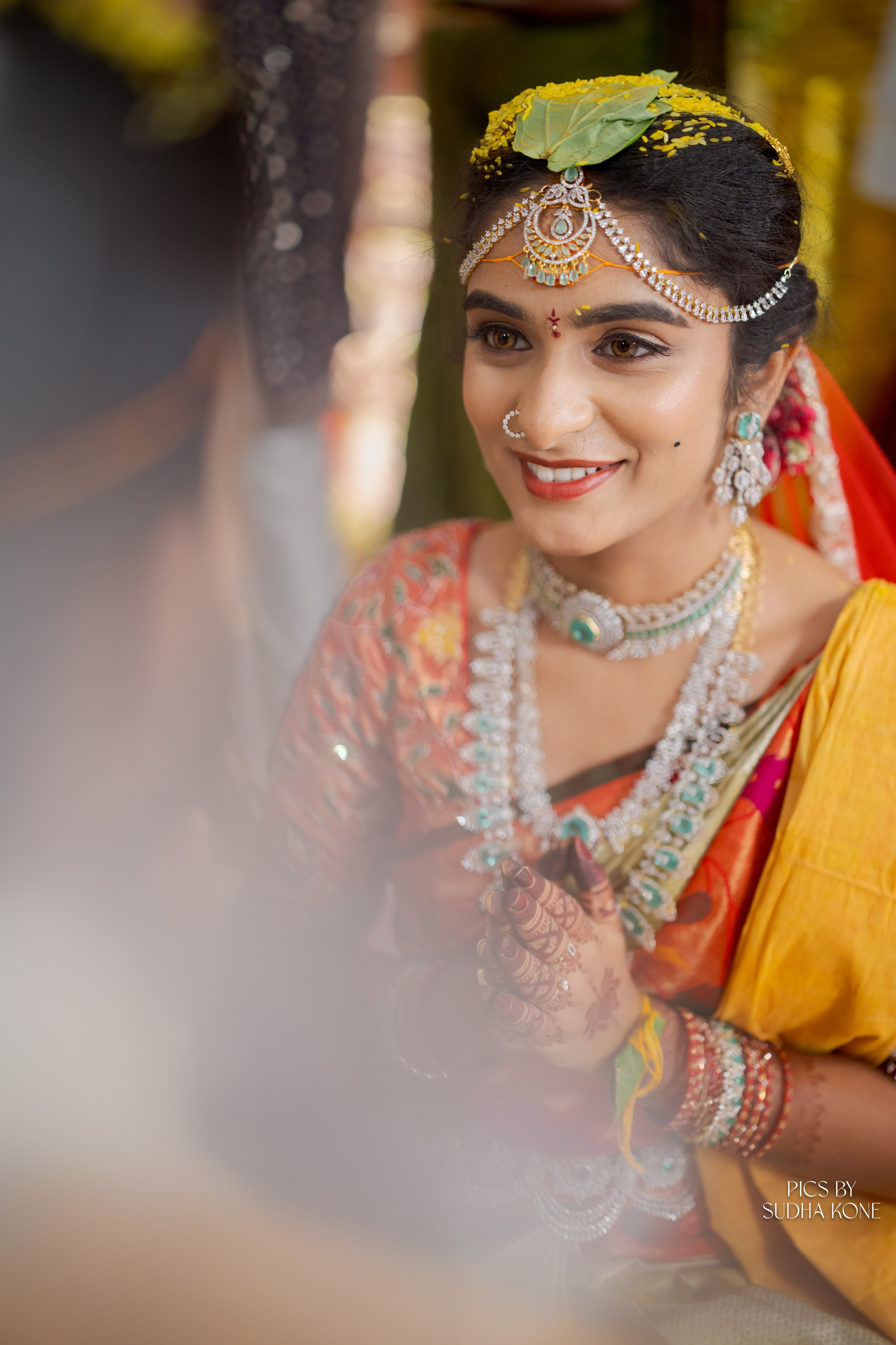 LASYA — NANDU WEDDING PICS. PIC BY SUDHAKONE