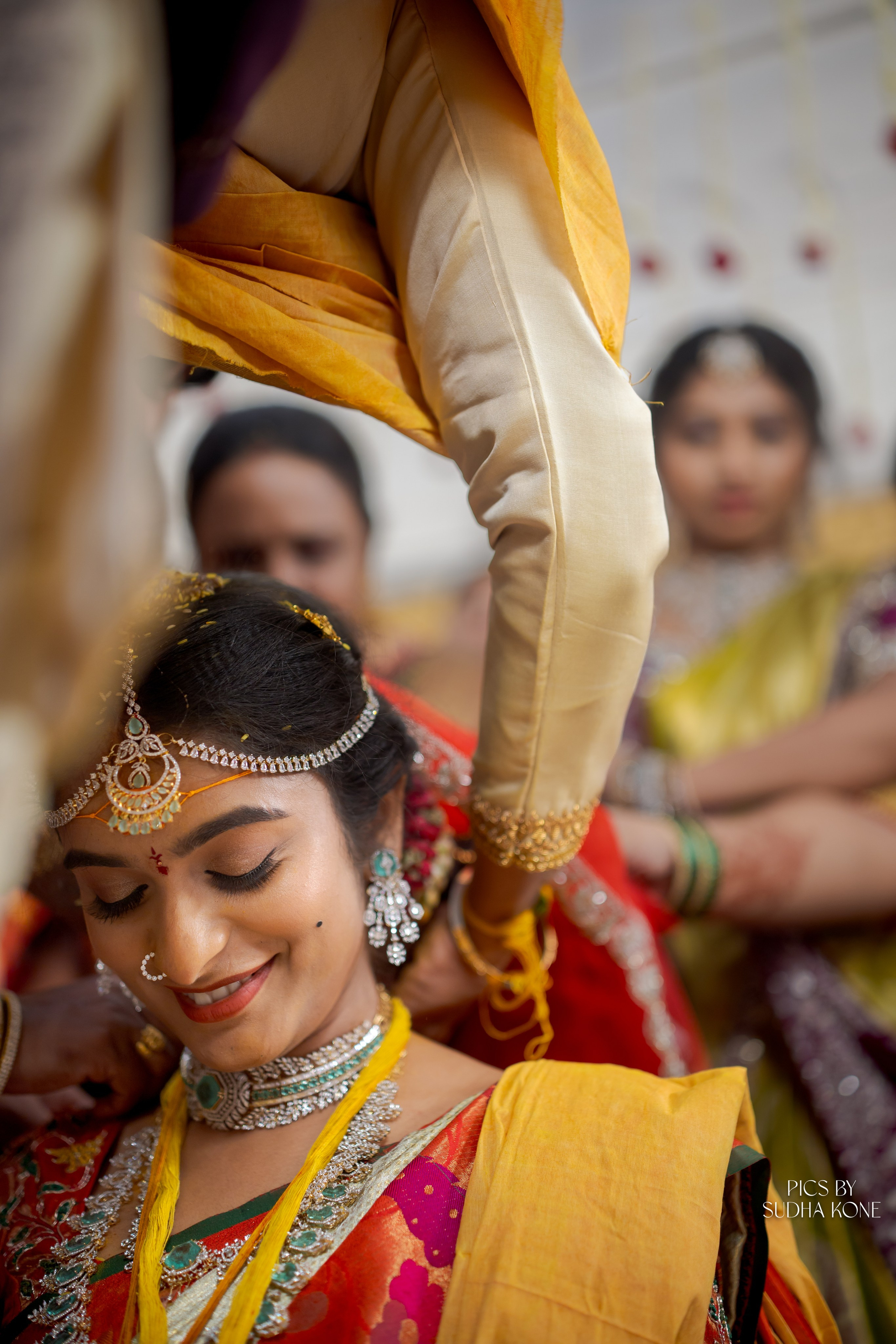 LASYA — NANDU WEDDING PICS. PIC BY SUDHAKONE