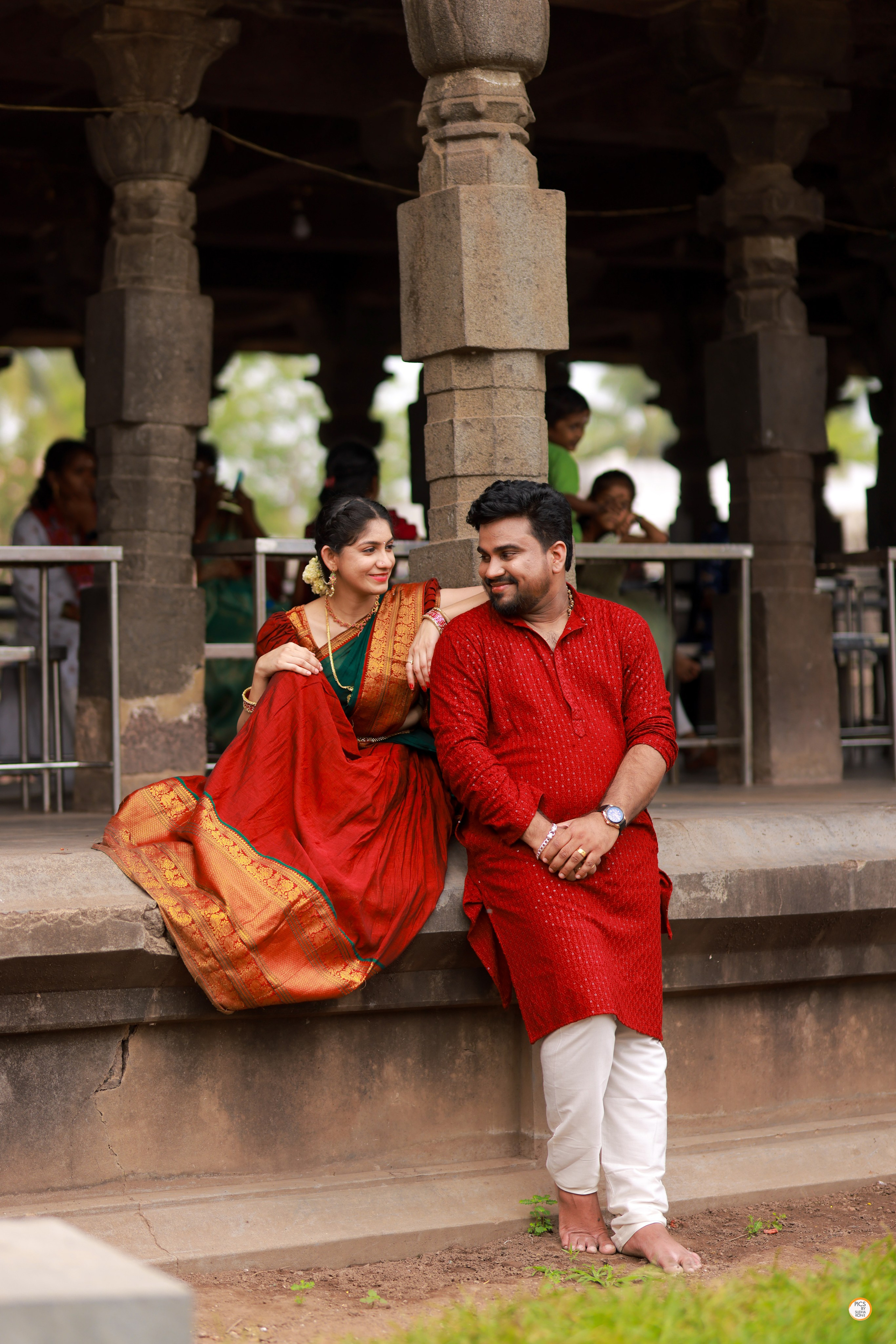 ANUPAM-RADHIKA. PIC BY SUDHAKONE