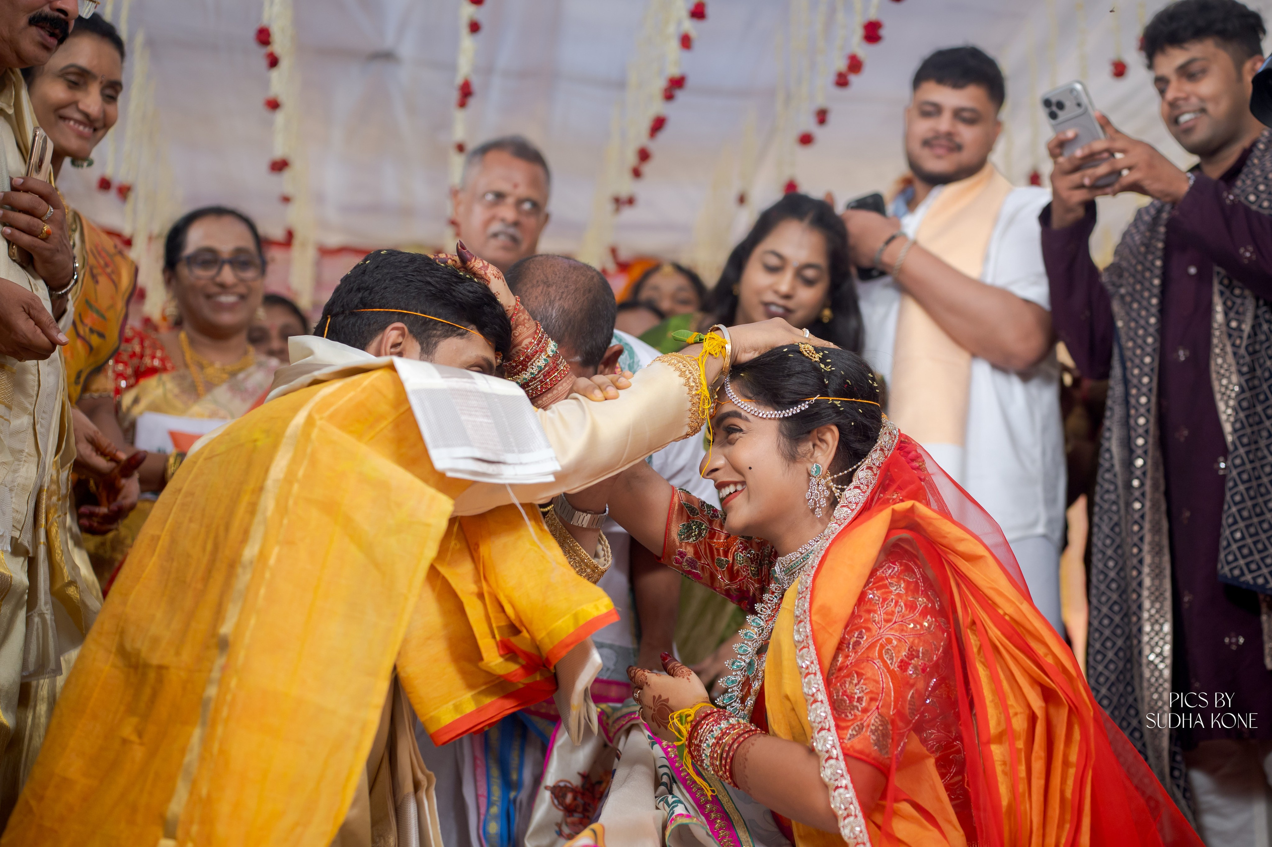 LASYA — NANDU WEDDING PICS. PIC BY SUDHAKONE