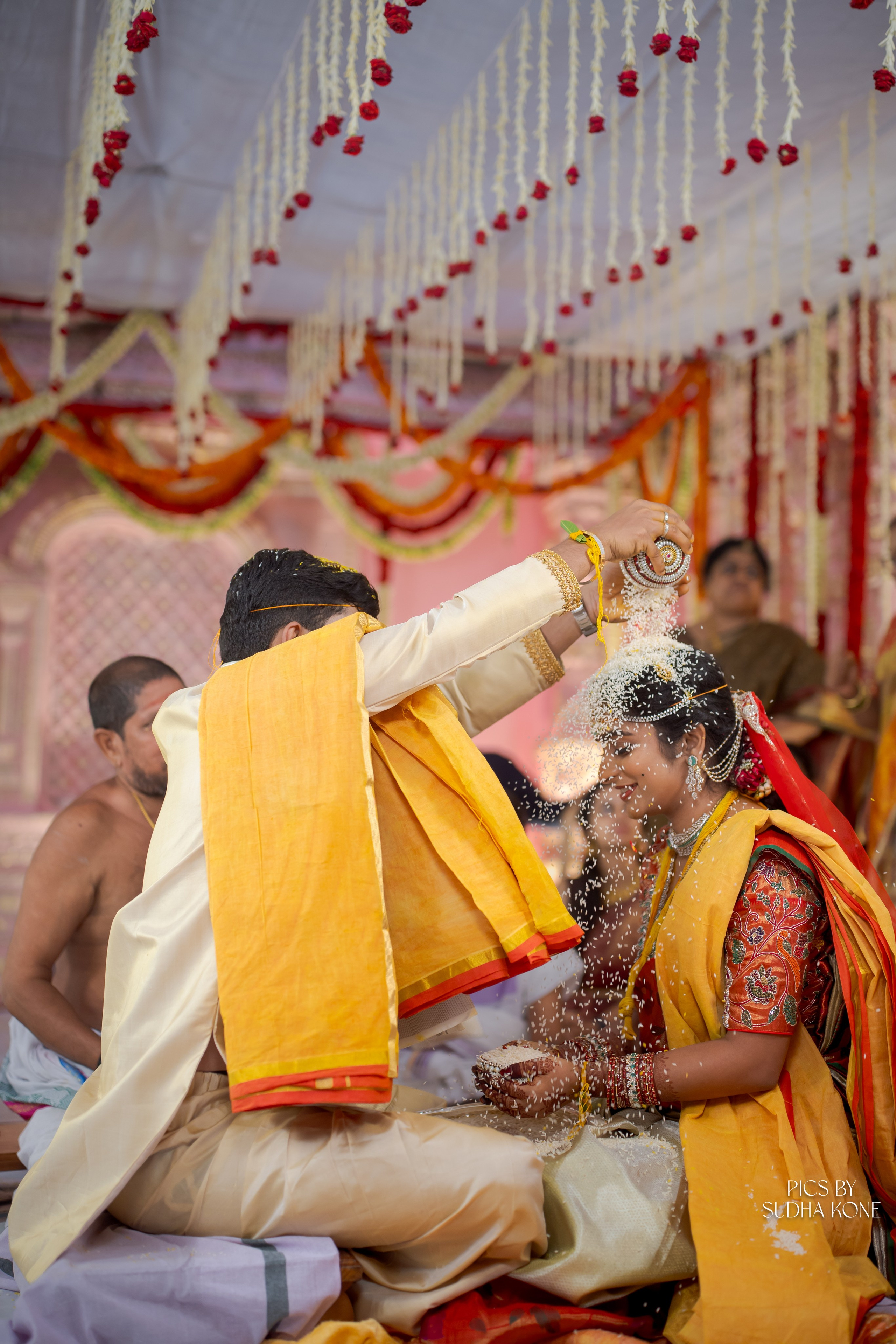 LASYA — NANDU WEDDING PICS. PIC BY SUDHAKONE