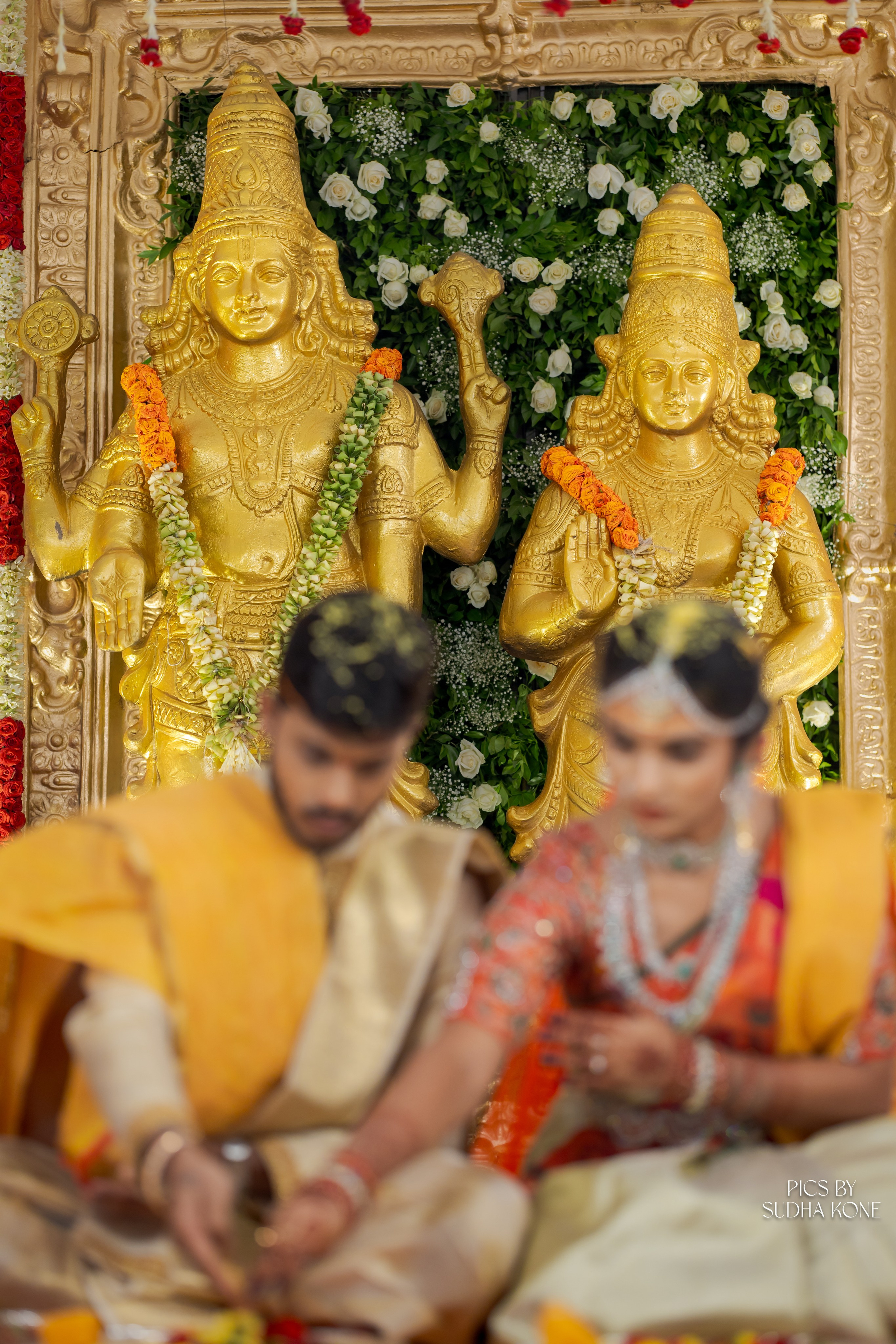 LASYA — NANDU WEDDING PICS. PIC BY SUDHAKONE