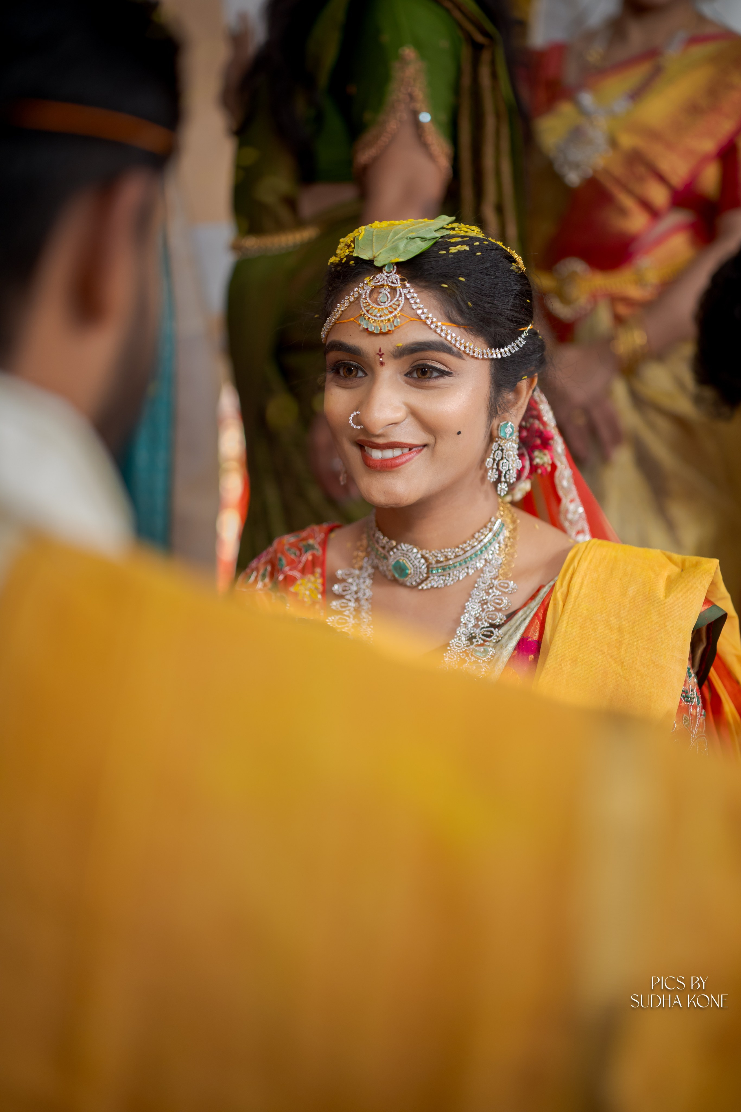 LASYA — NANDU WEDDING PICS. PIC BY SUDHAKONE
