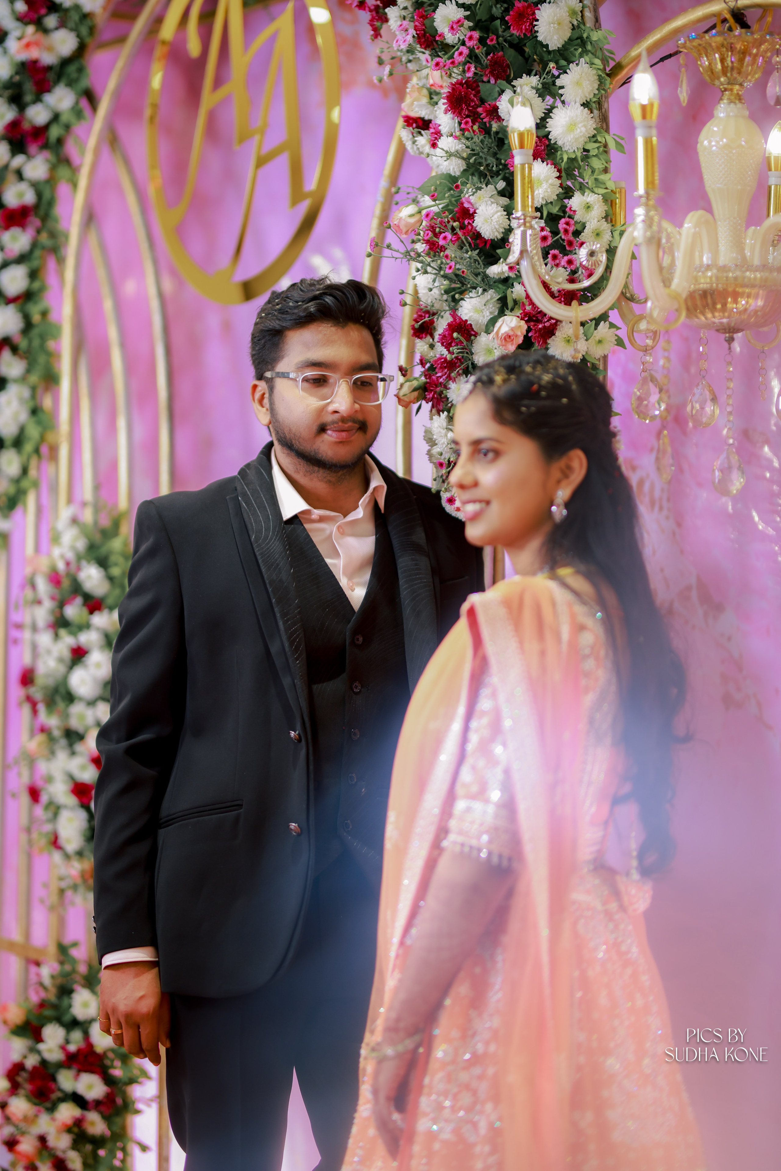 ARAVIND & ANANYA RECEPTION. PIC BY SUDHAKONE