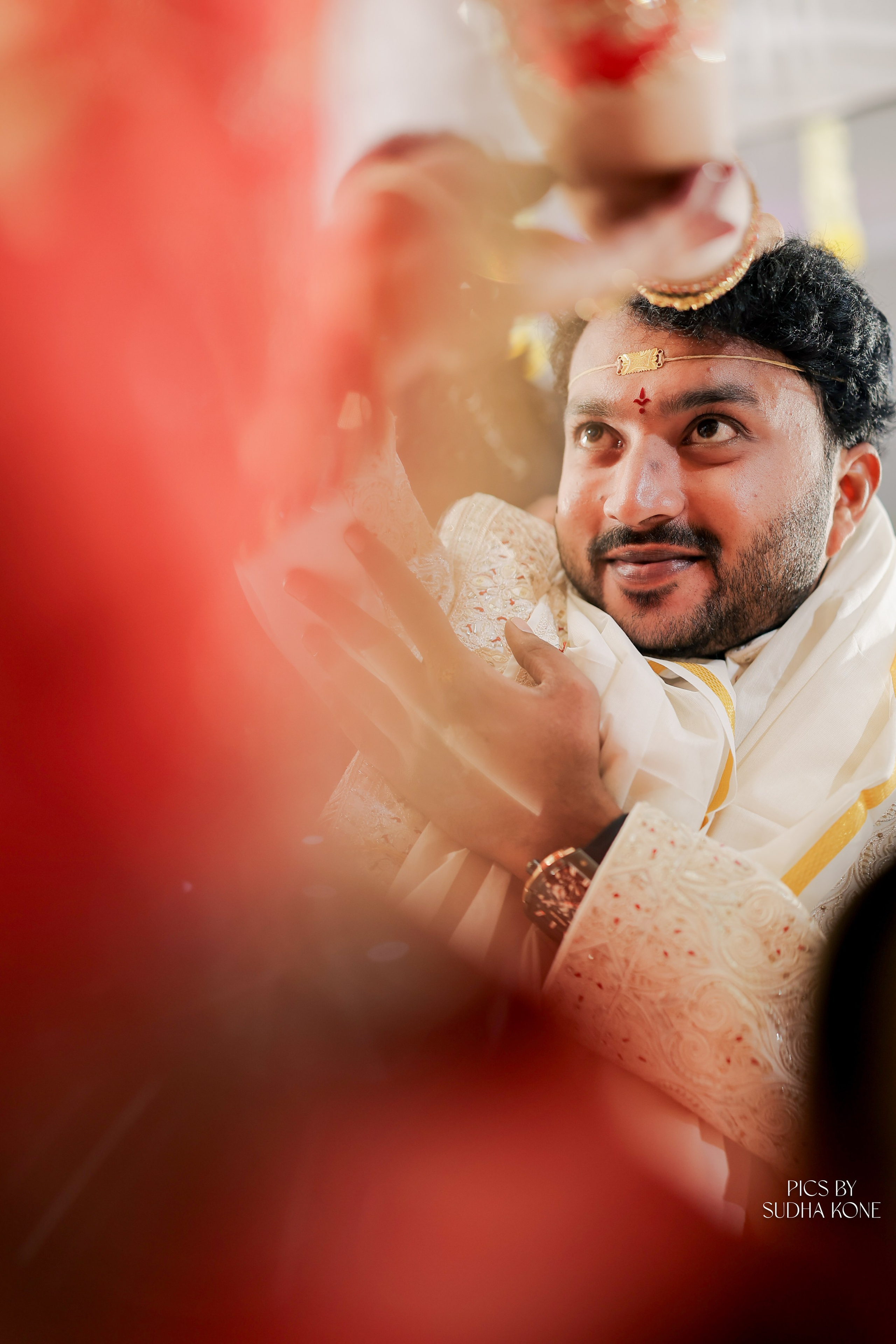 PRAVALIKA-VINEETH. PIC BY SUDHAKONE