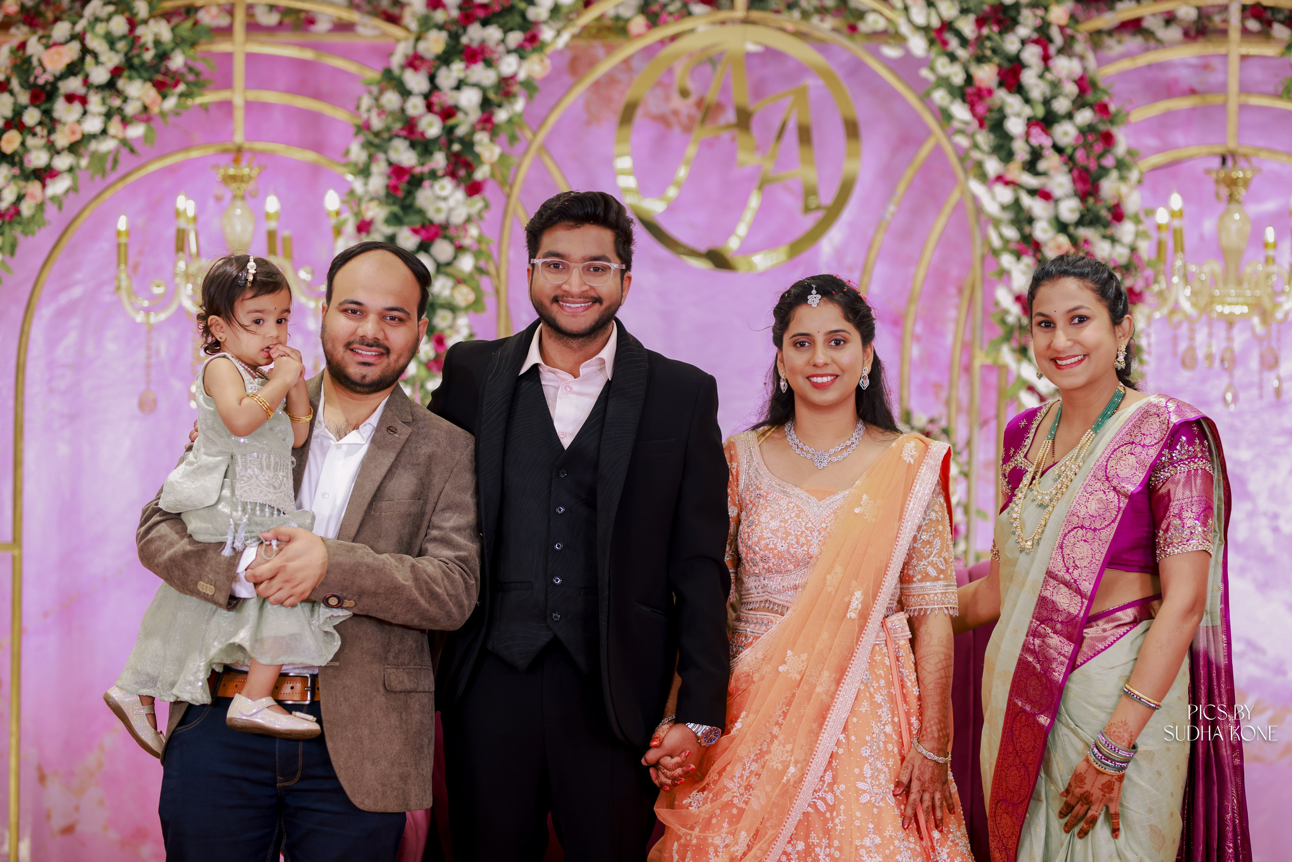 ARAVIND & ANANYA RECEPTION. PIC BY SUDHAKONE
