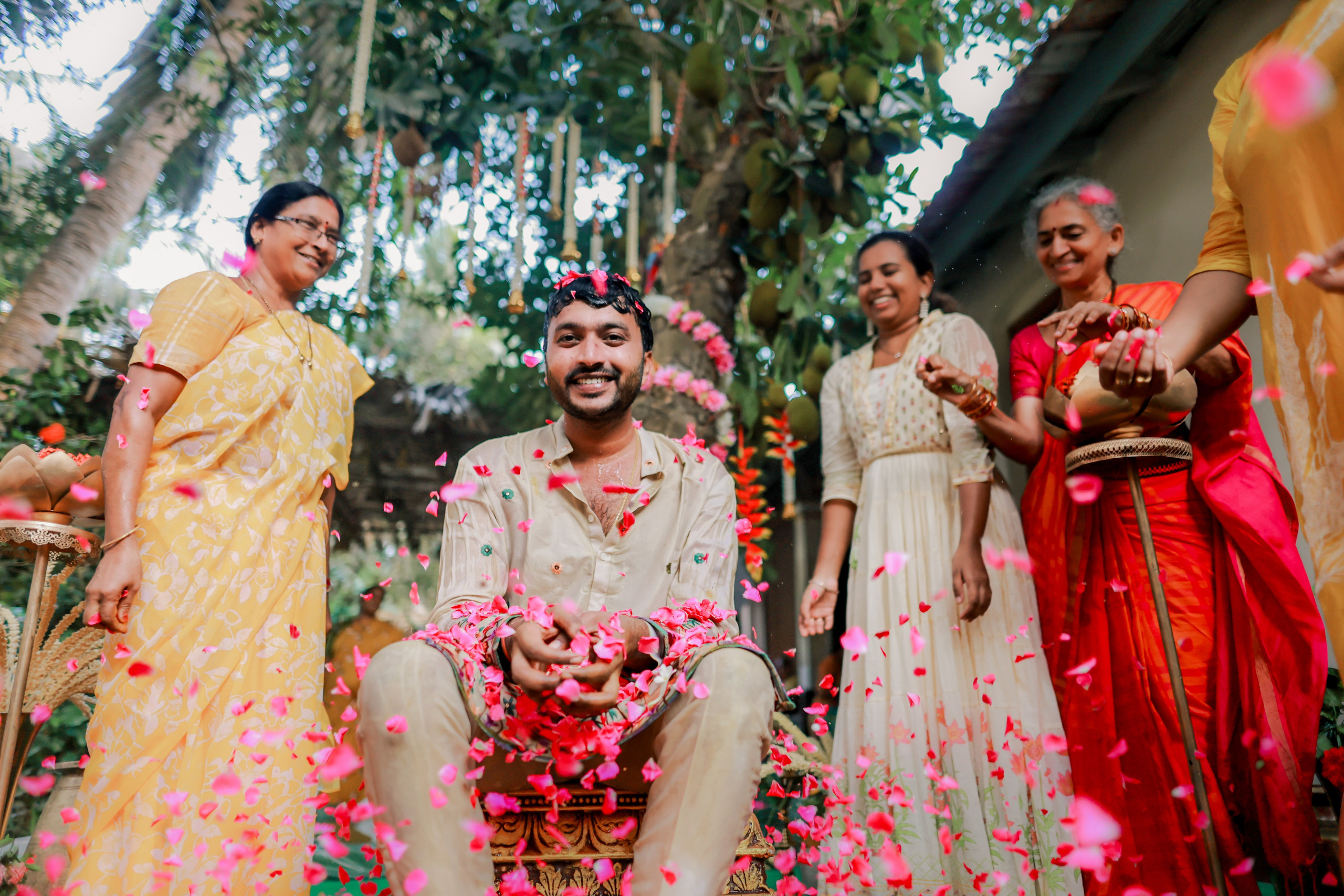 PRAVALIKA-VINEETH. PIC BY SUDHAKONE