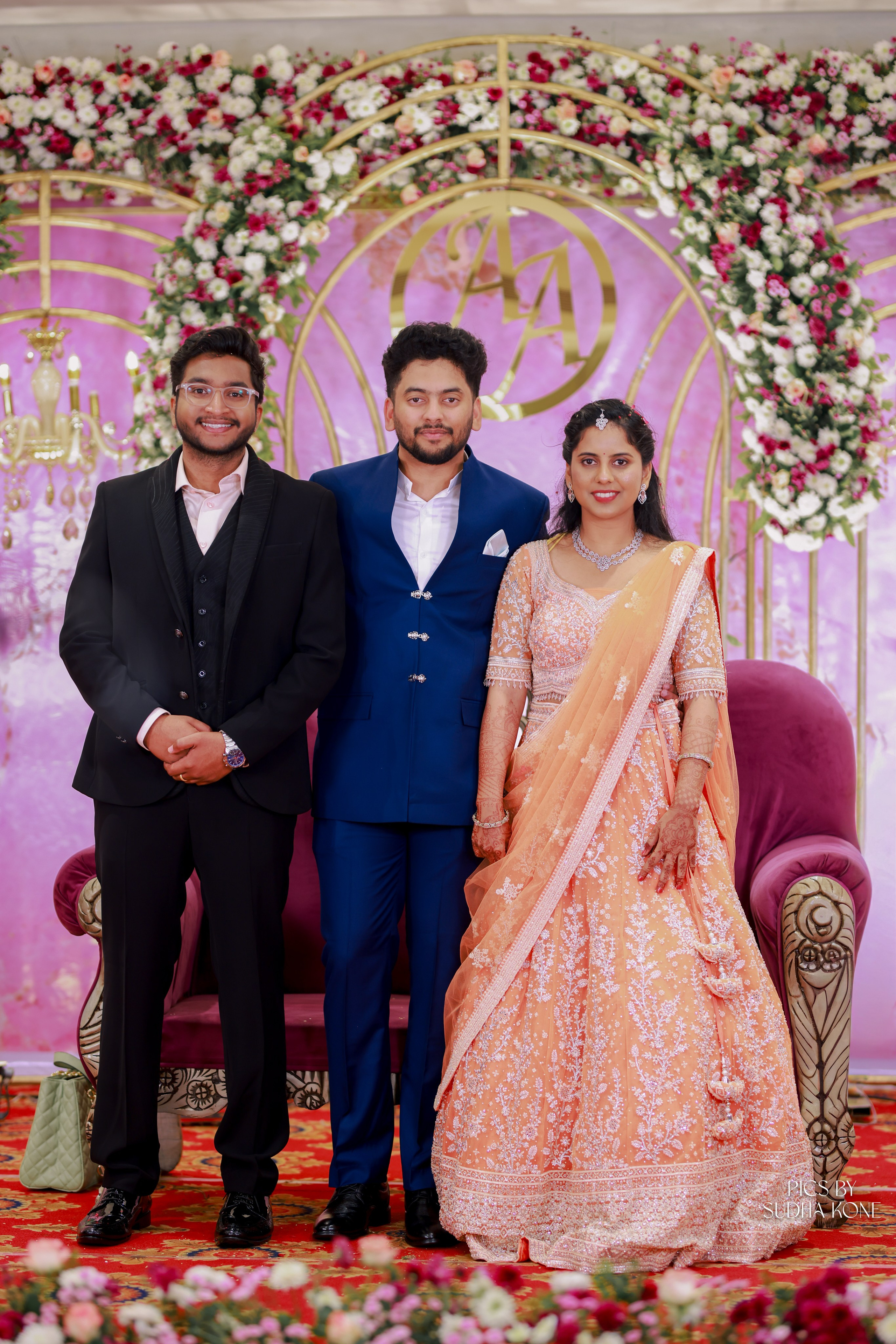 ARAVIND & ANANYA RECEPTION. PIC BY SUDHAKONE