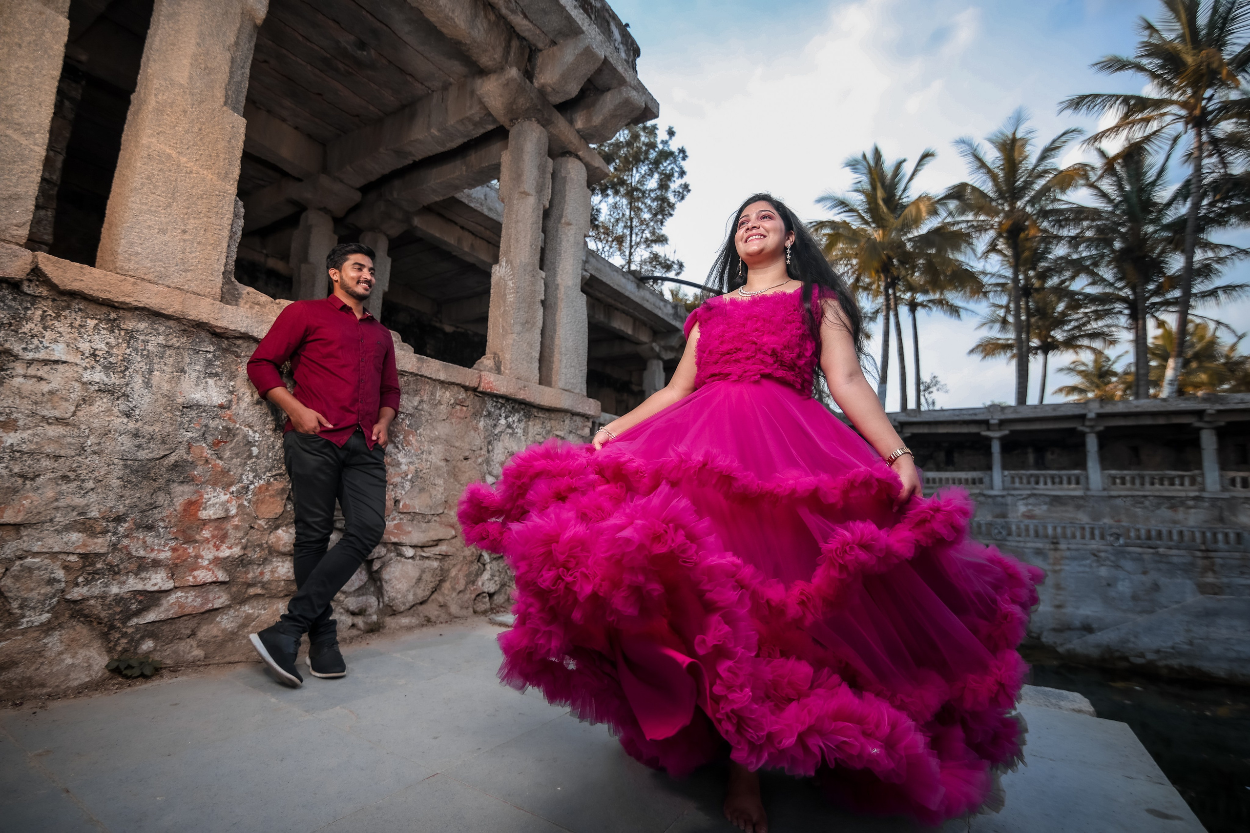 PRASAD -TEJU PREWEDDING. PIC BY SUDHAKONE