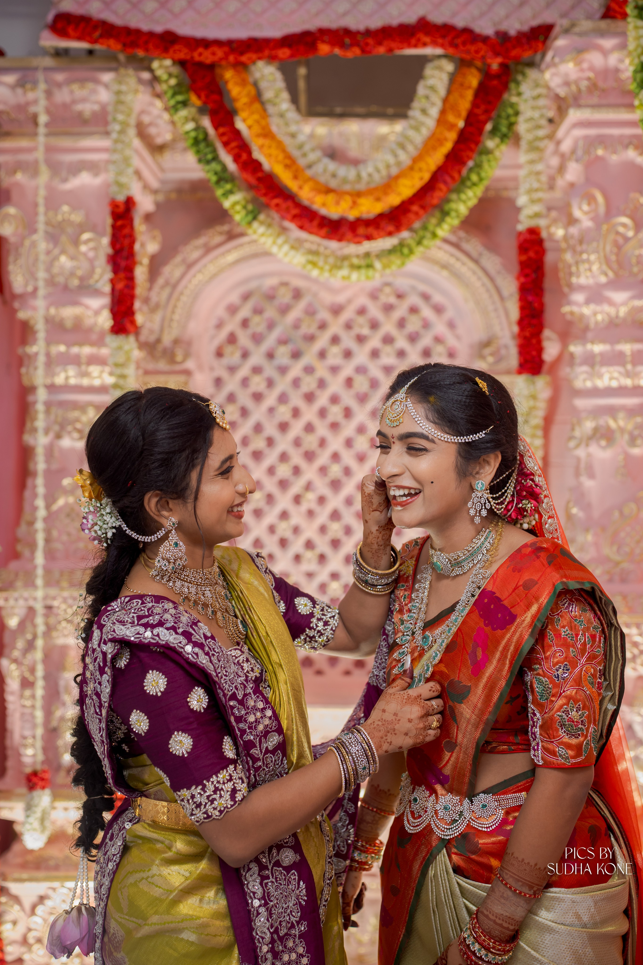 LASYA — NANDU WEDDING PICS. PIC BY SUDHAKONE