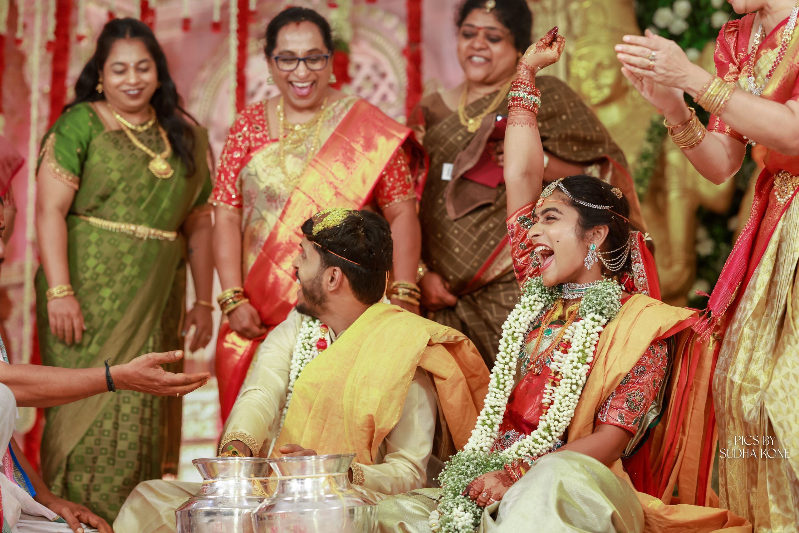 LASYA — NANDU WEDDING PICS. PIC BY SUDHAKONE