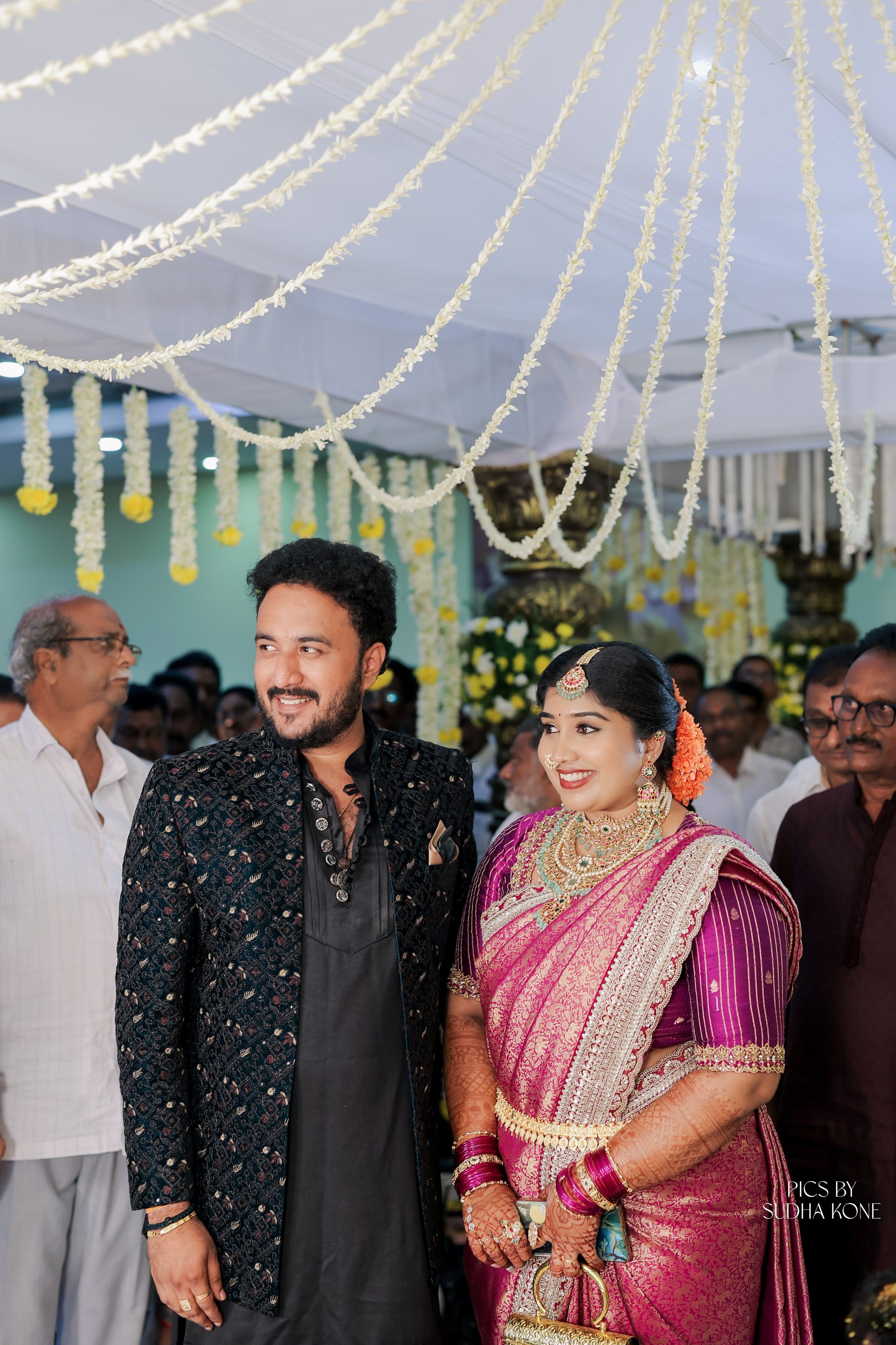 PRAVALIKA-VINEETH. PIC BY SUDHAKONE