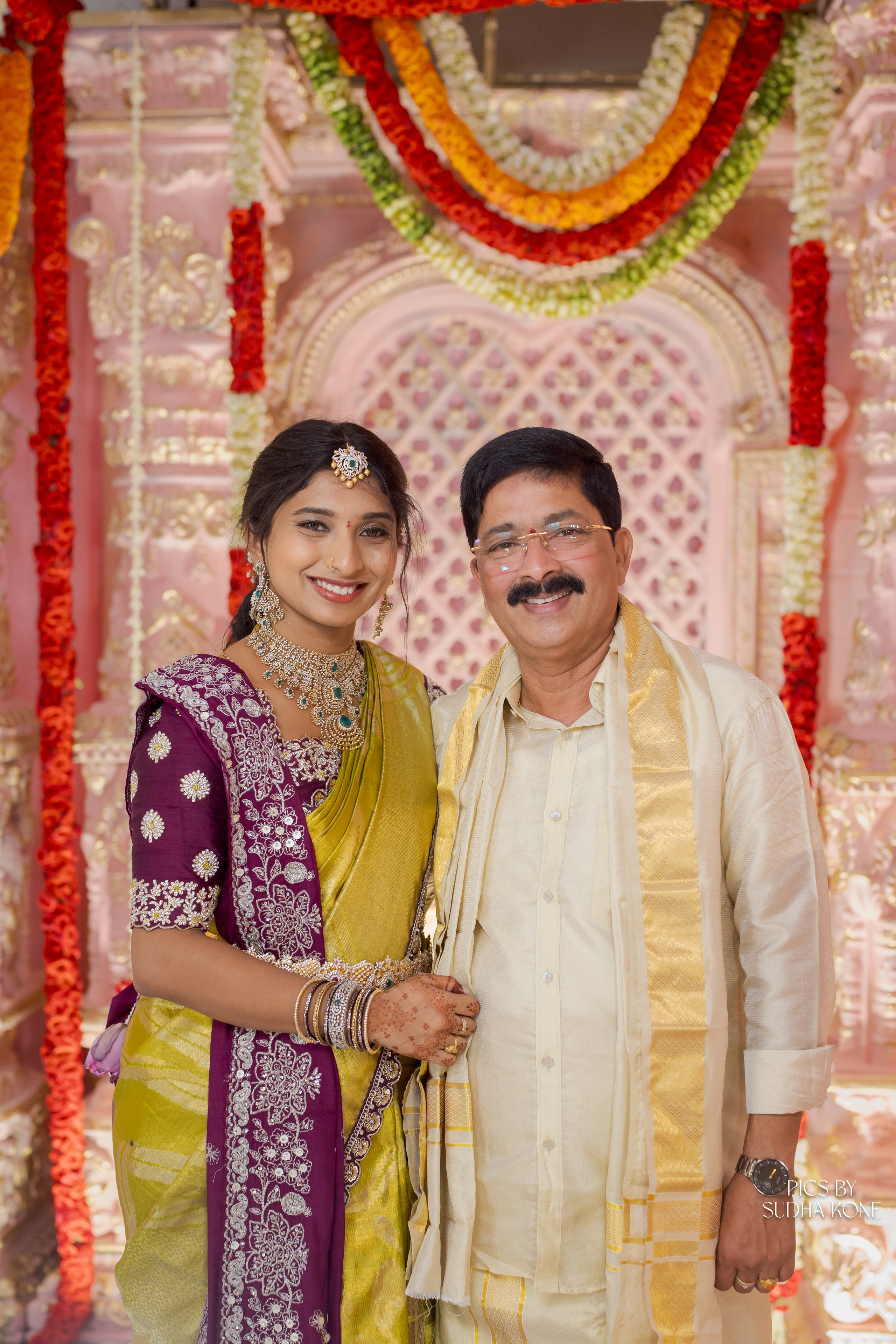 LASYA — NANDU WEDDING PICS. PIC BY SUDHAKONE