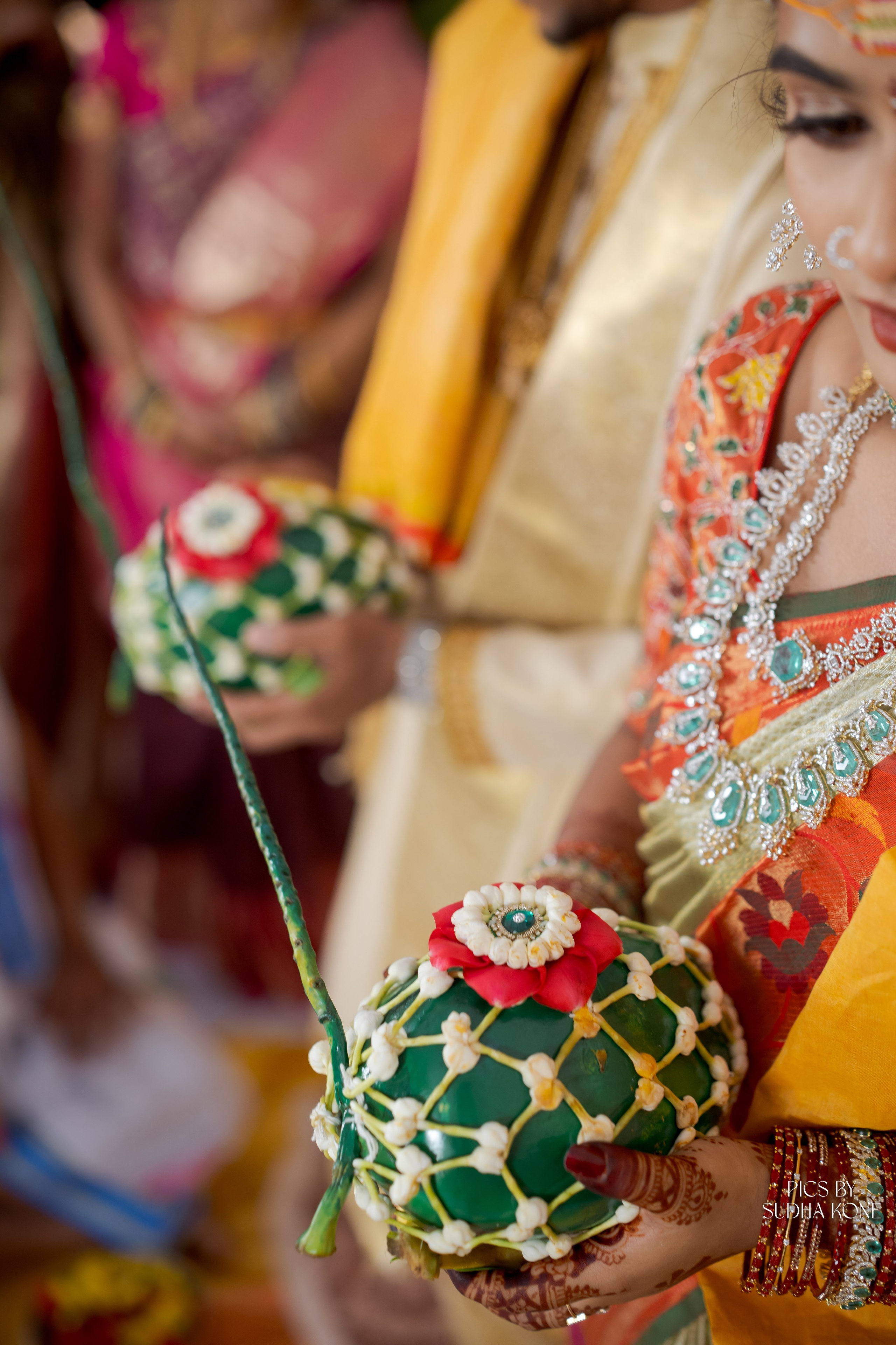 LASYA — NANDU WEDDING PICS. PIC BY SUDHAKONE