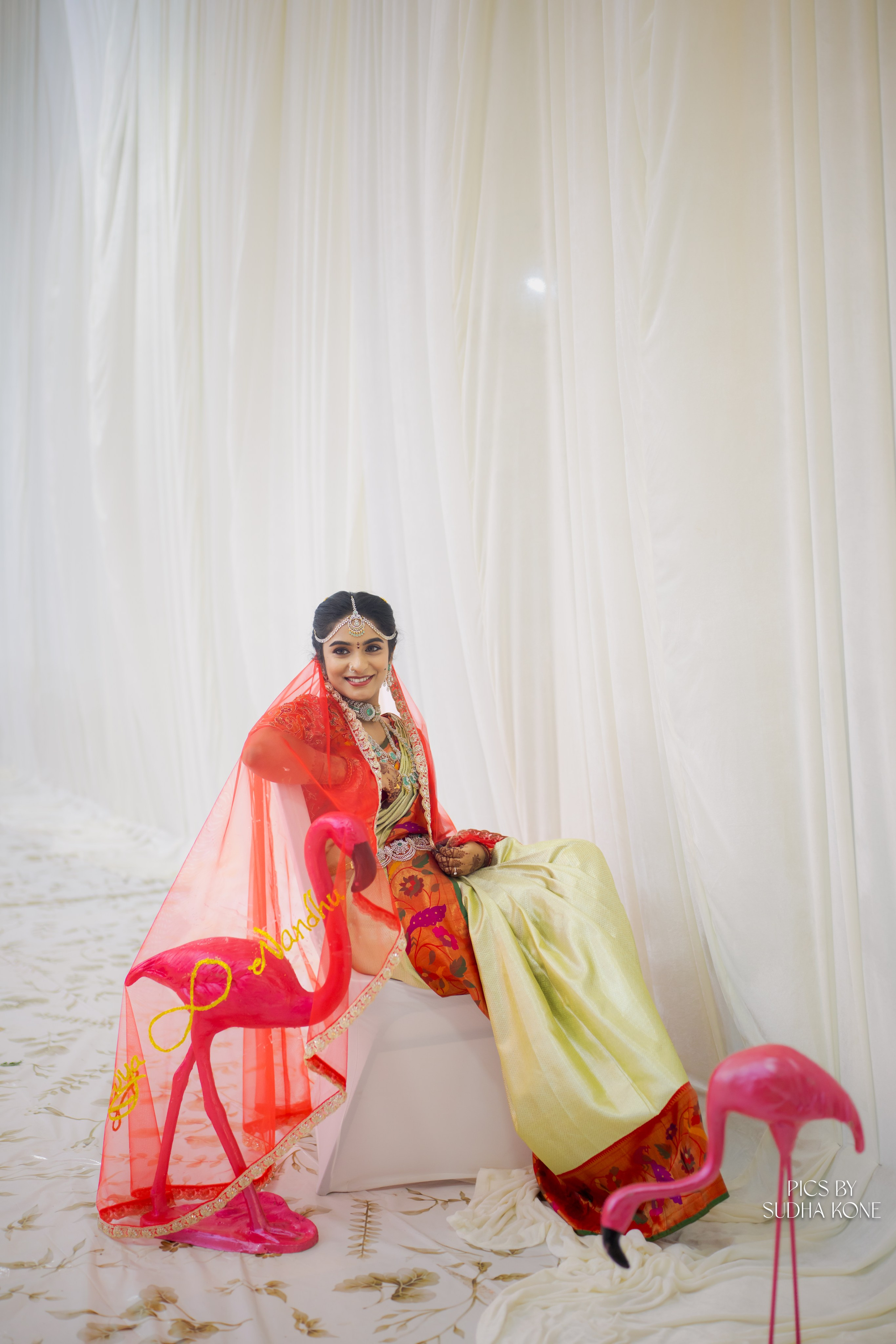 LASYA — NANDU WEDDING PICS. PIC BY SUDHAKONE