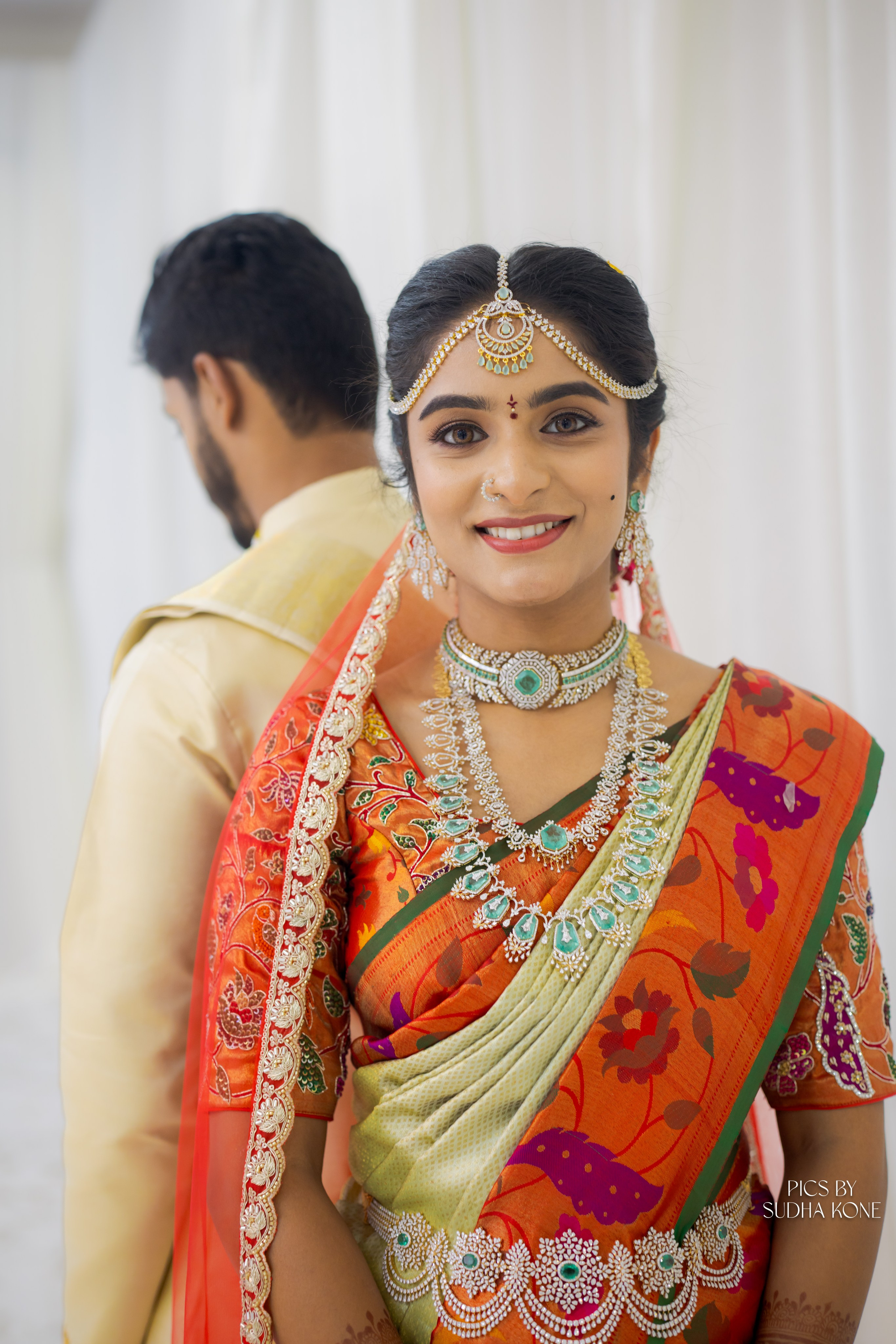 LASYA — NANDU WEDDING PICS. PIC BY SUDHAKONE