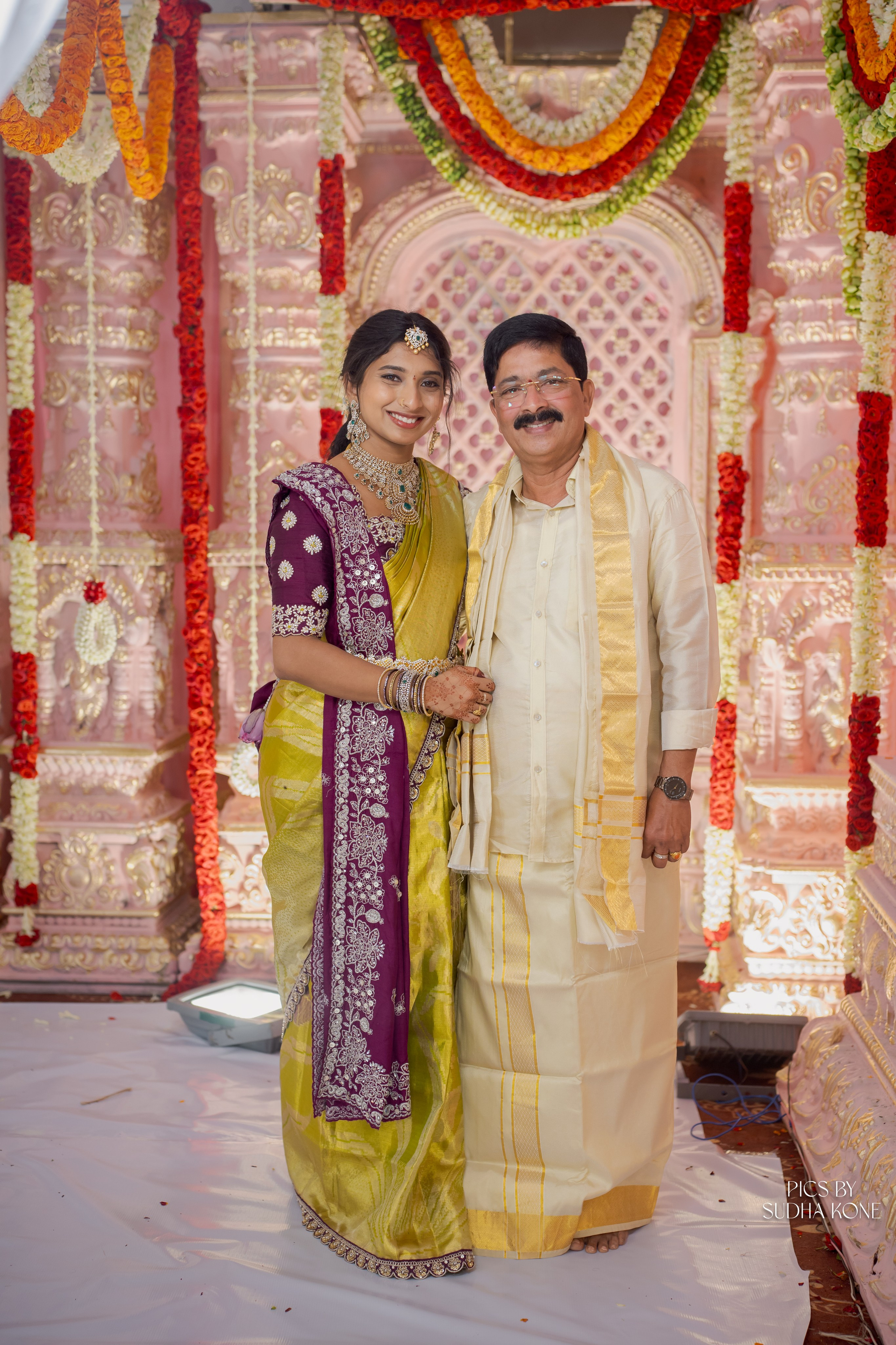 LASYA — NANDU WEDDING PICS. PIC BY SUDHAKONE