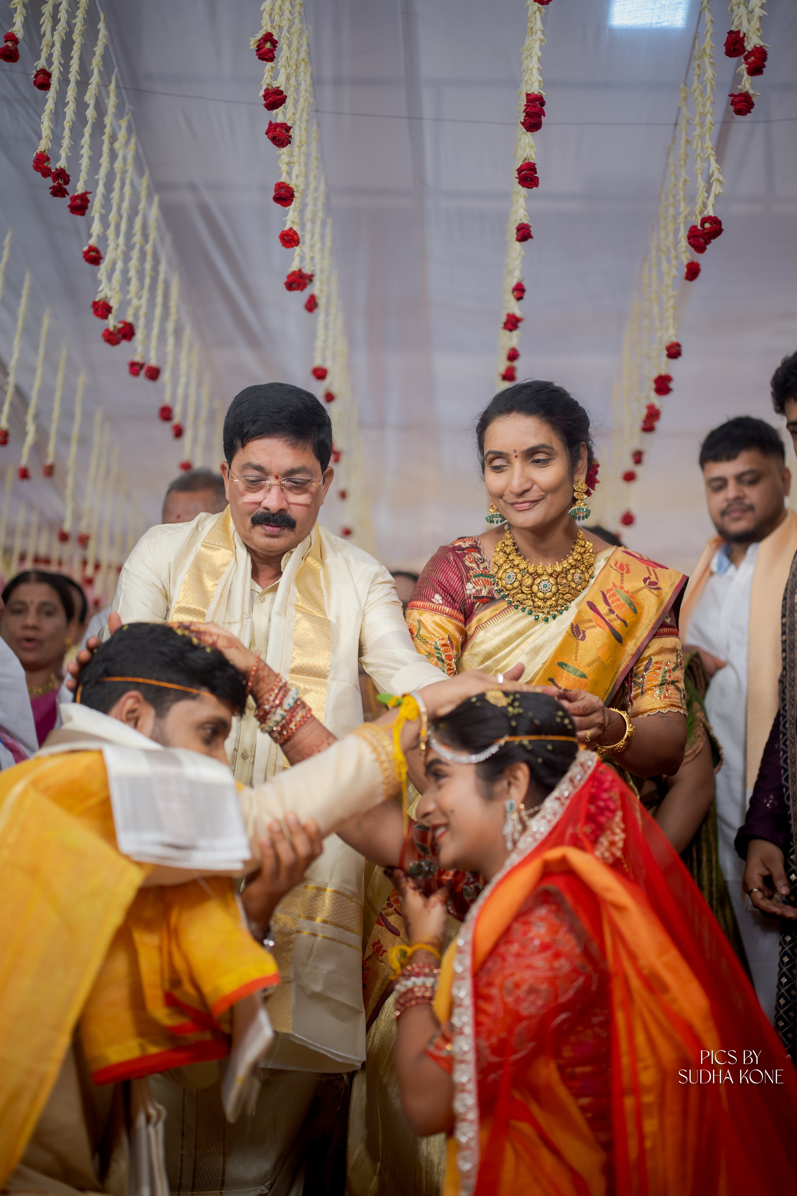 LASYA — NANDU WEDDING PICS. PIC BY SUDHAKONE