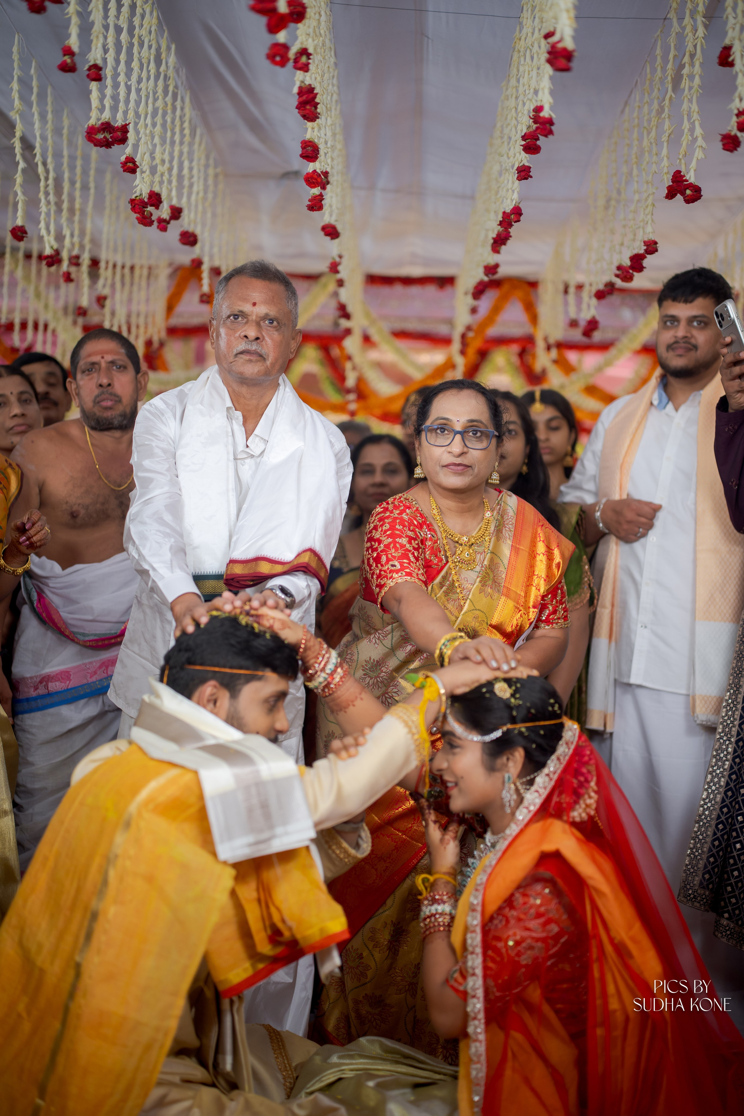 LASYA — NANDU WEDDING PICS. PIC BY SUDHAKONE