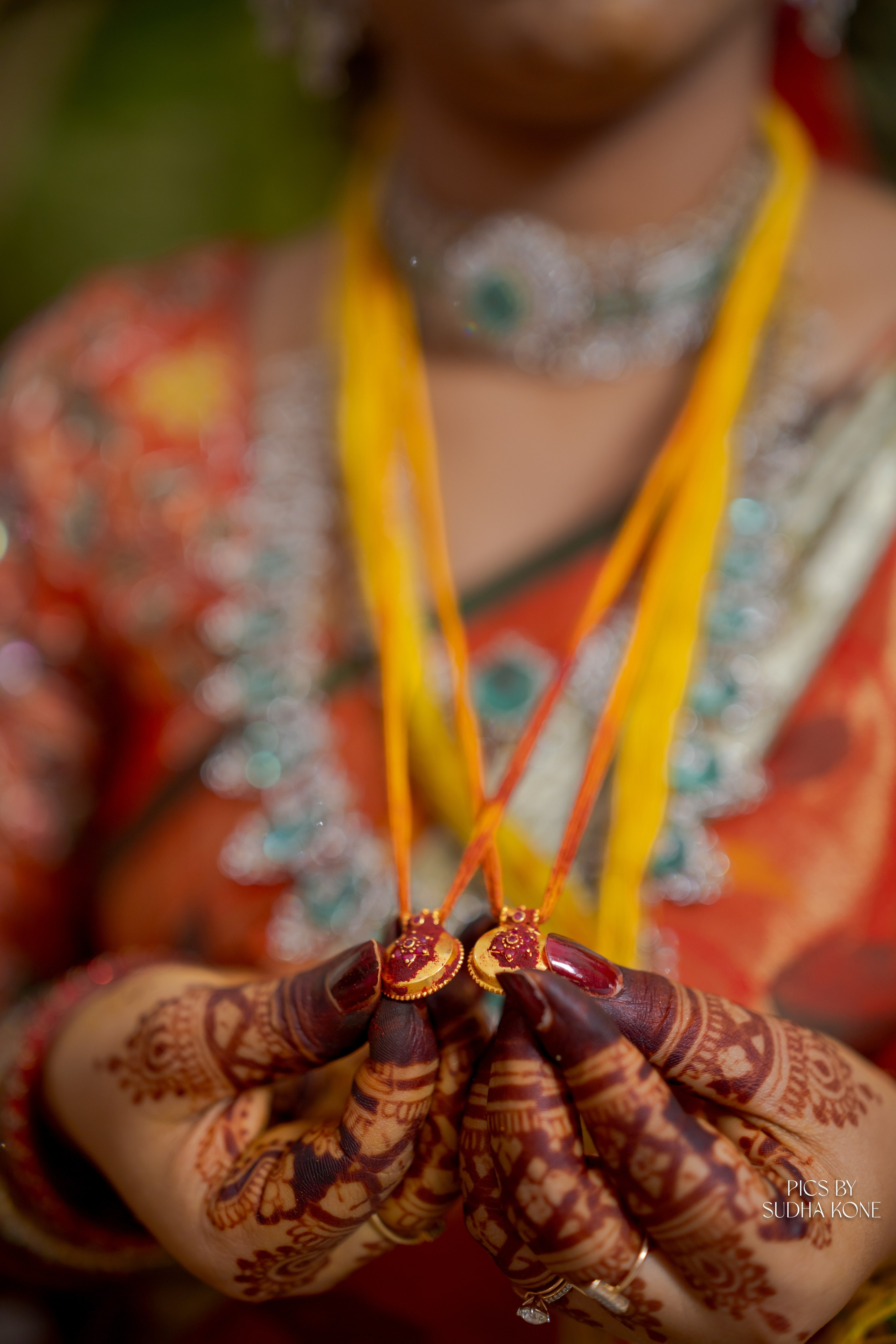 LASYA — NANDU WEDDING PICS. PIC BY SUDHAKONE