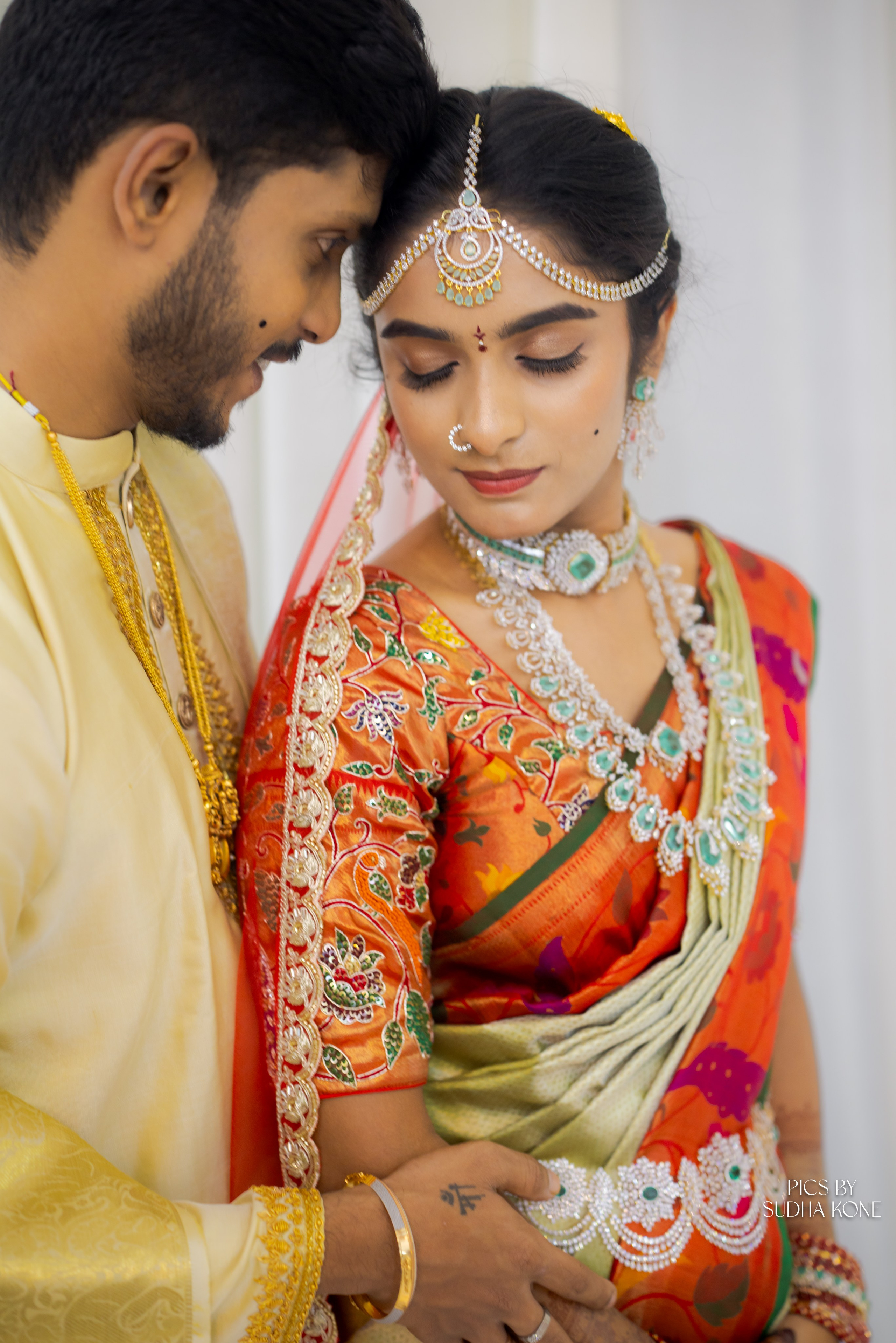LASYA — NANDU WEDDING PICS. PIC BY SUDHAKONE