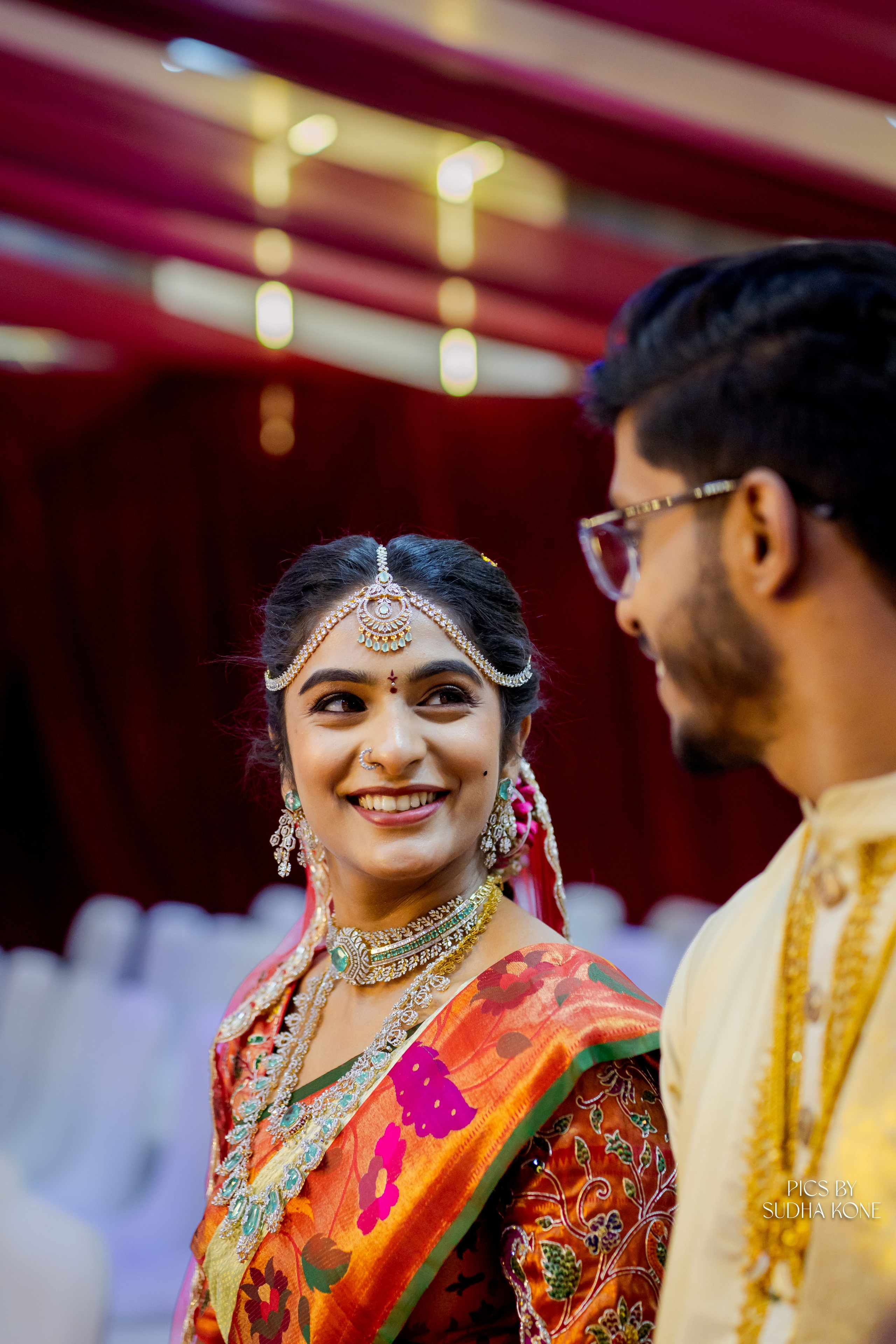 LASYA — NANDU WEDDING PICS. PIC BY SUDHAKONE