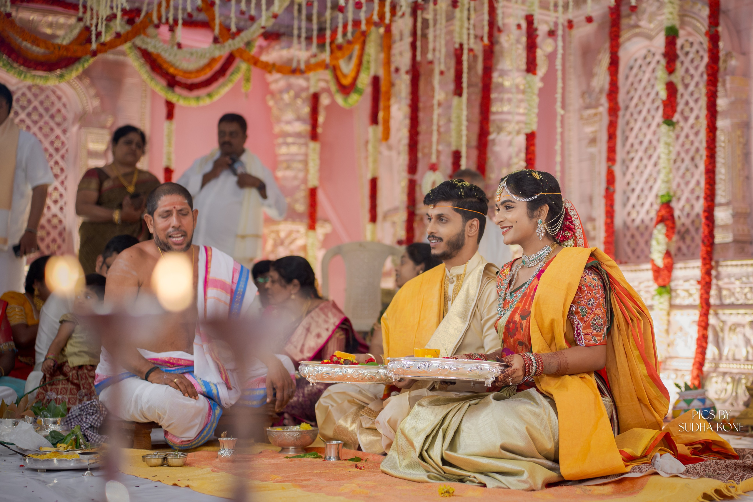 LASYA — NANDU WEDDING PICS. PIC BY SUDHAKONE