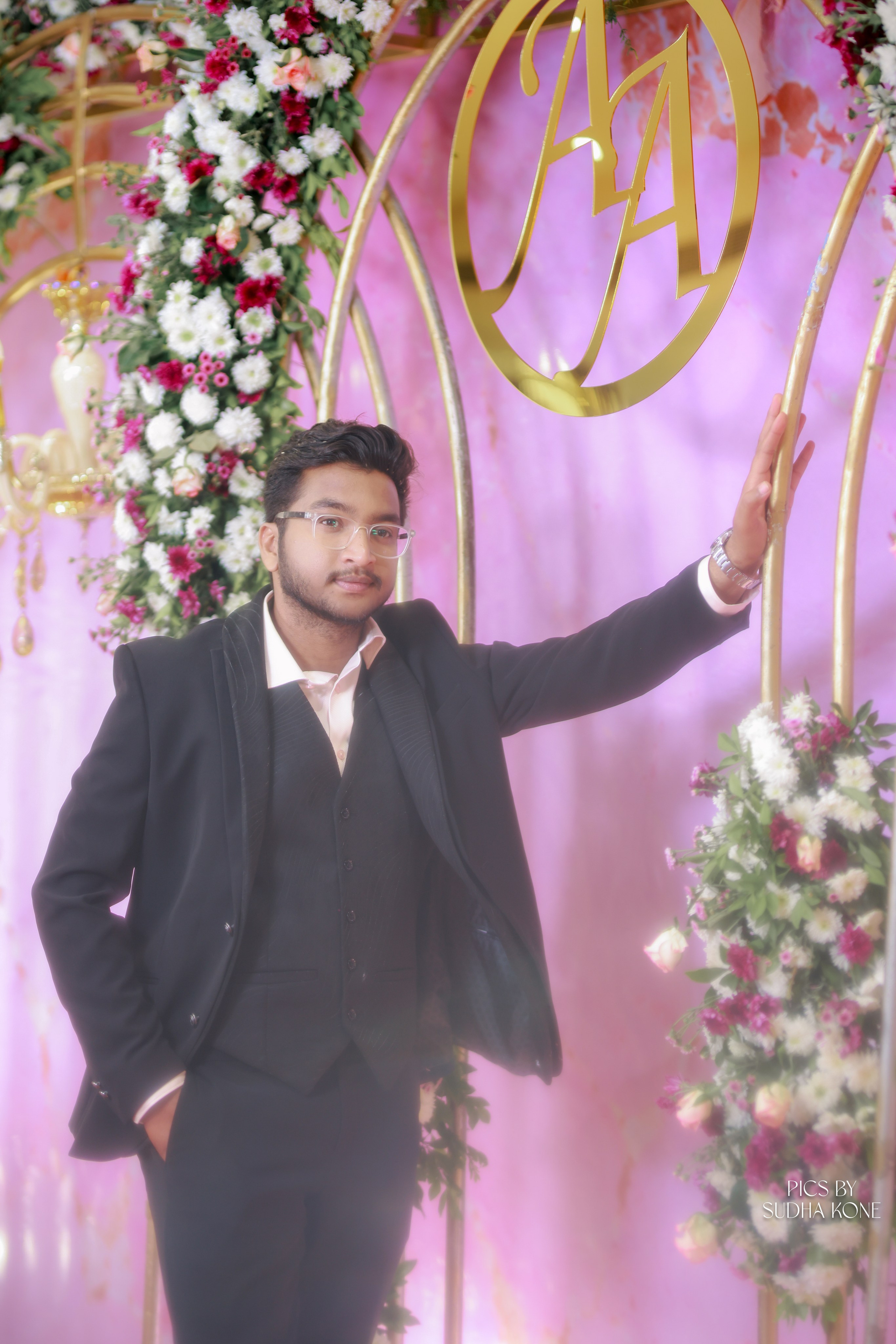 ARAVIND & ANANYA RECEPTION. PIC BY SUDHAKONE
