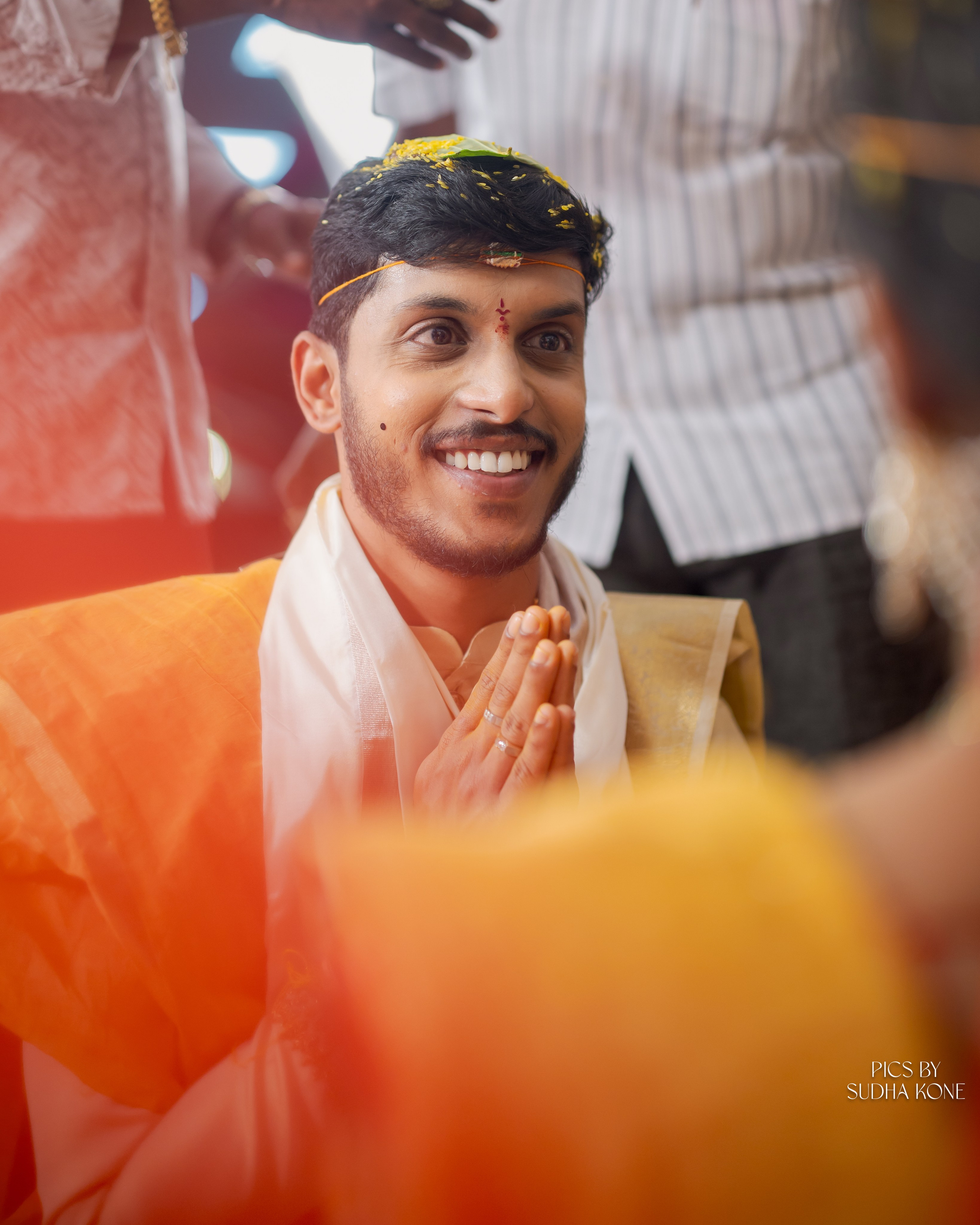 LASYA — NANDU WEDDING PICS. PIC BY SUDHAKONE