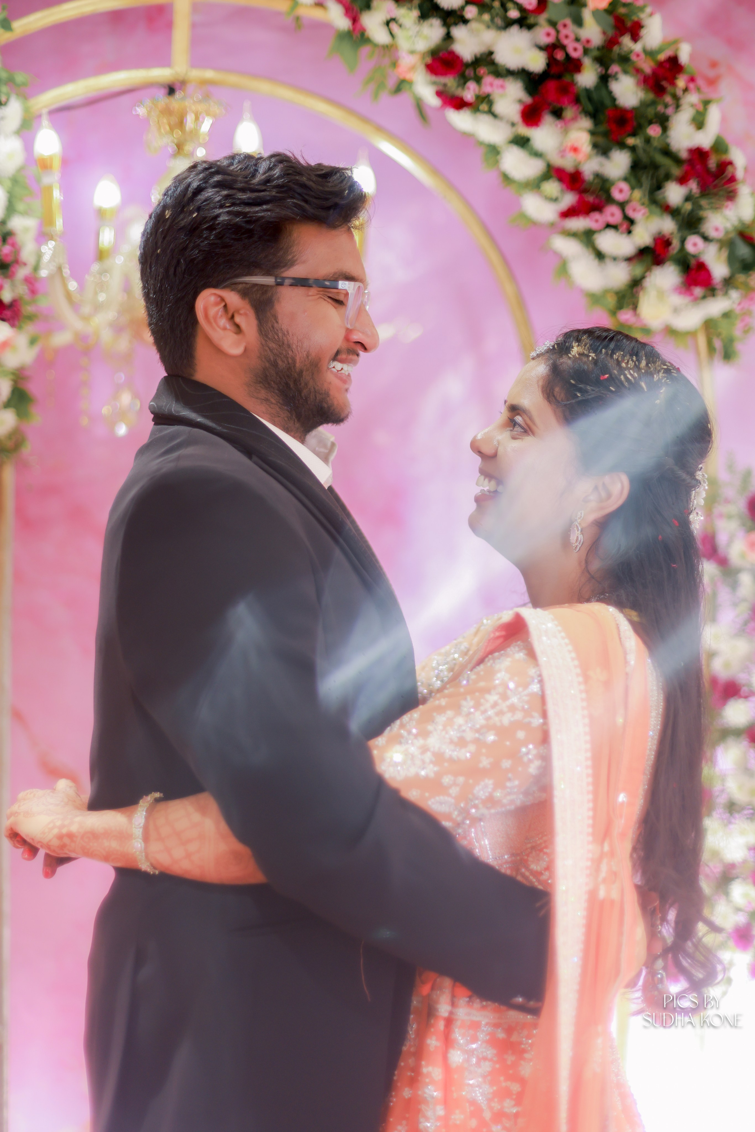 ARAVIND & ANANYA RECEPTION. PIC BY SUDHAKONE